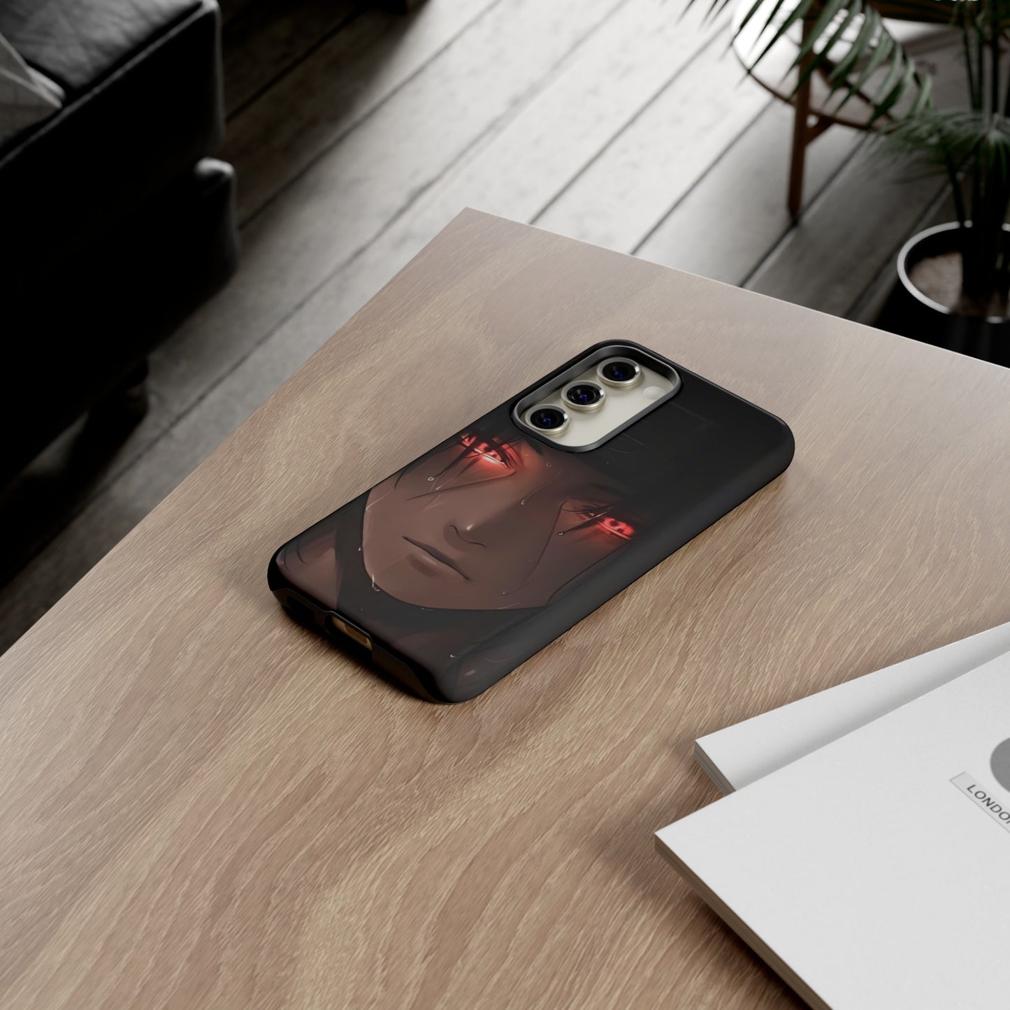 Itachi Uchiha Heavy Duty Phone Case | Anime Shockproof Protective Cover – #104