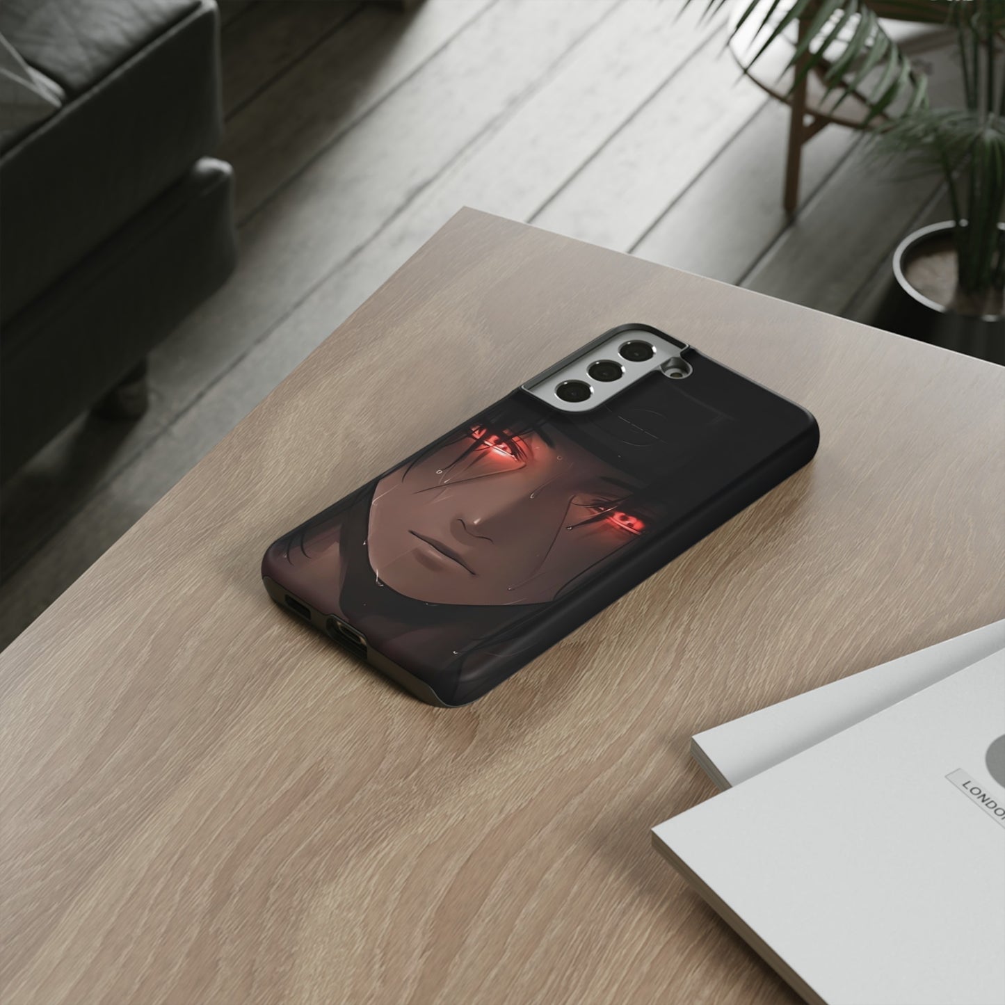 Itachi Uchiha Heavy Duty Phone Case | Anime Shockproof Protective Cover – #104
