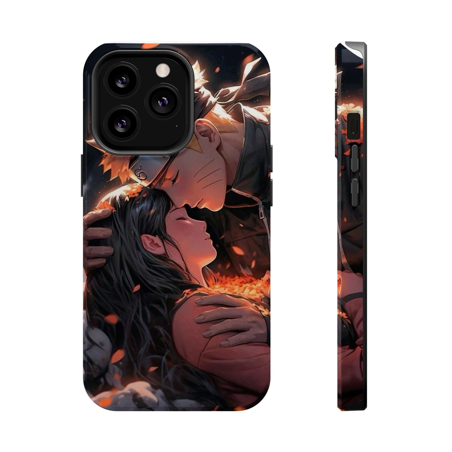 Naruto x Hinata MagSafe Heavy Duty Phone Case | Anime Magnetic Tough Cover – #104
