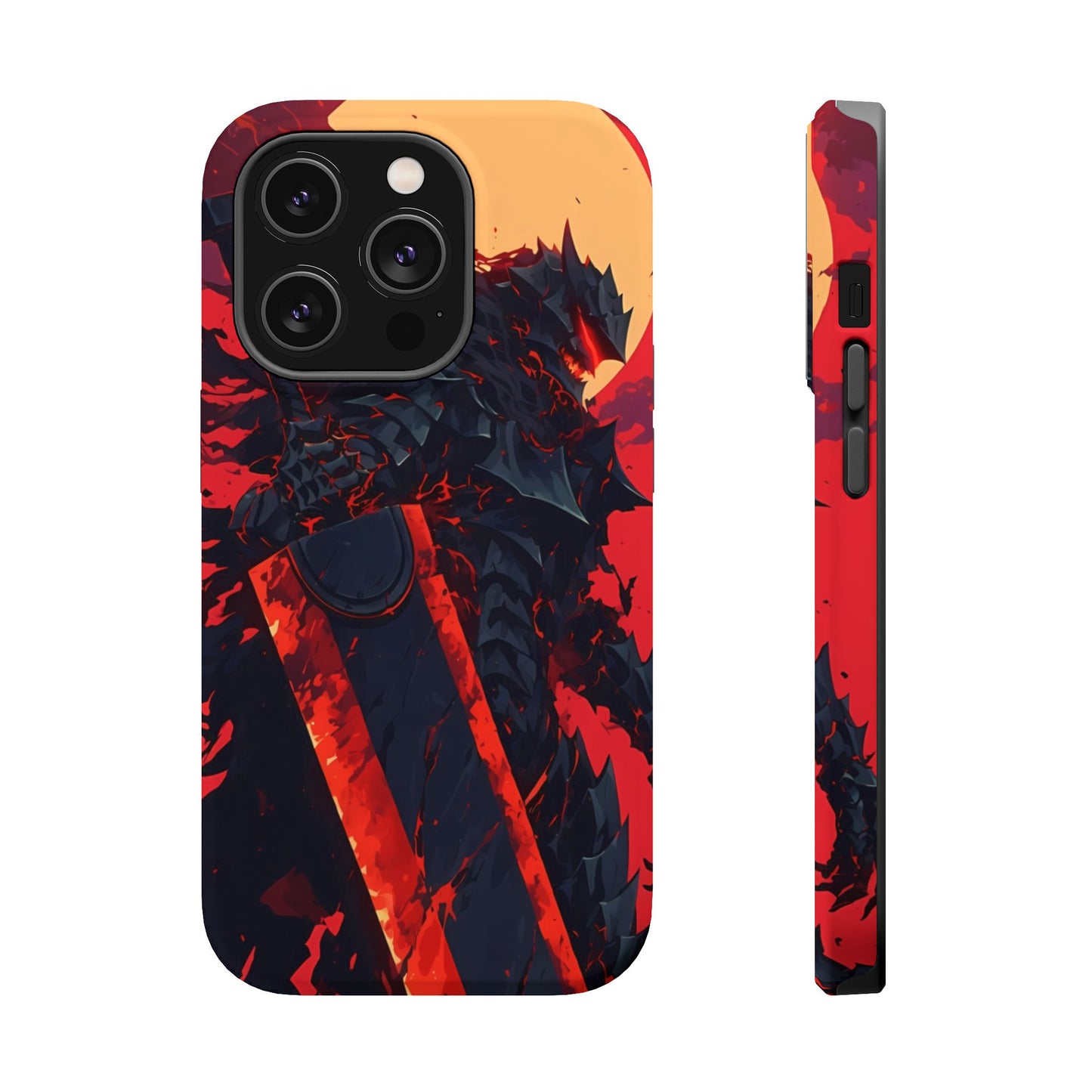 Berserk Guts MagSafe Heavy Duty Phone Case | Anime Magnetic Tough Cover – #104