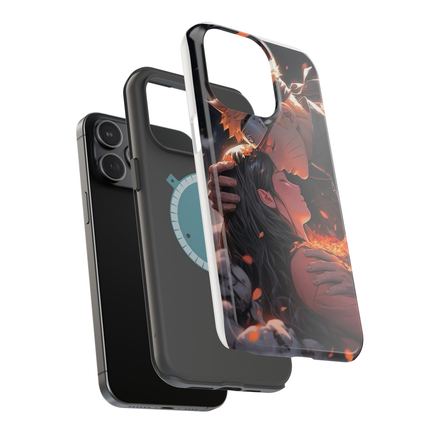 Naruto x Hinata MagSafe Heavy Duty Phone Case | Anime Magnetic Tough Cover – #104