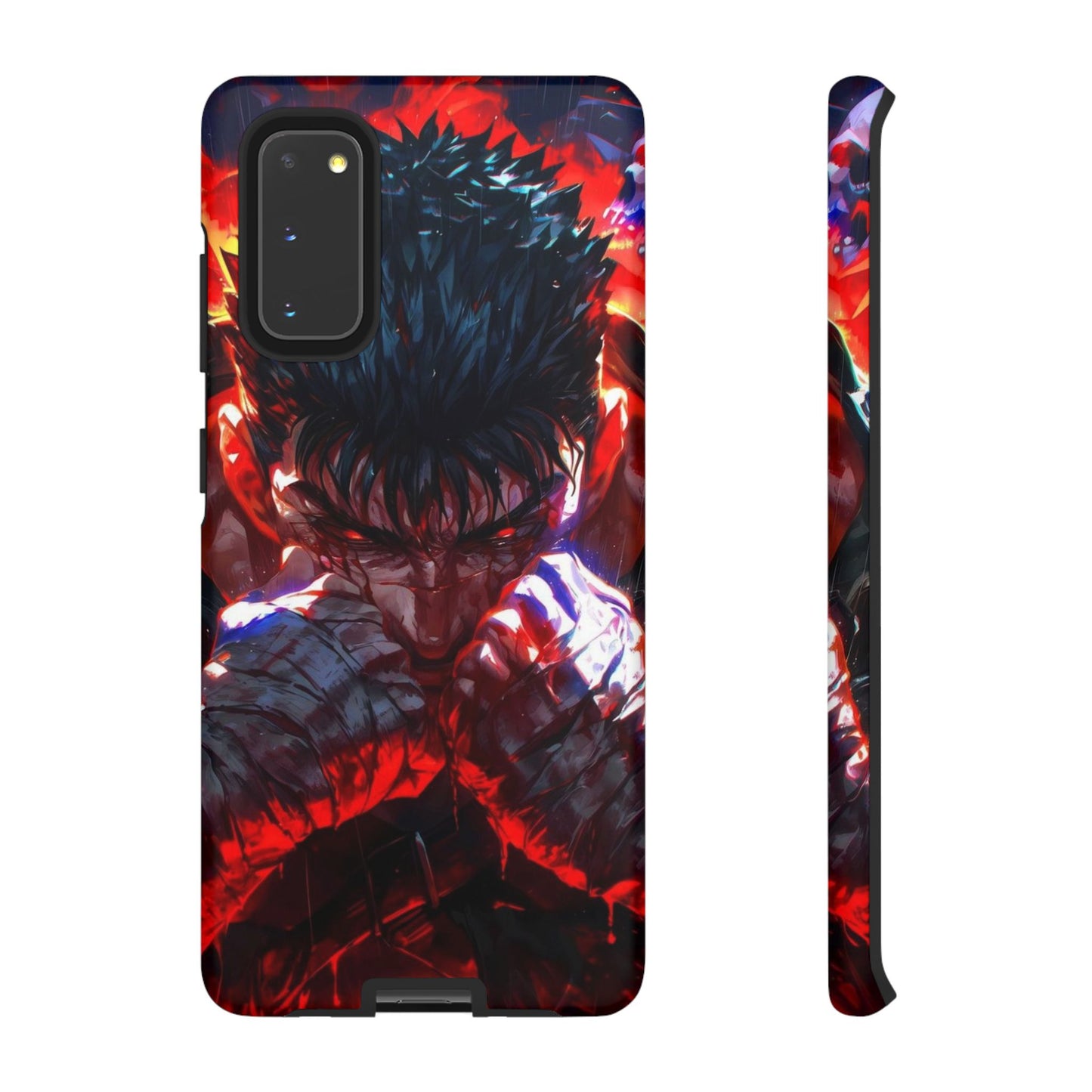 Berserk Guts Heavy Duty Phone Case | Anime Shockproof Protective Cover – #104