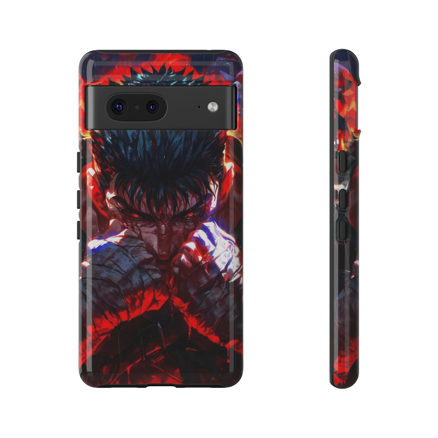 Berserk Guts Heavy Duty Phone Case | Anime Shockproof Protective Cover – #104