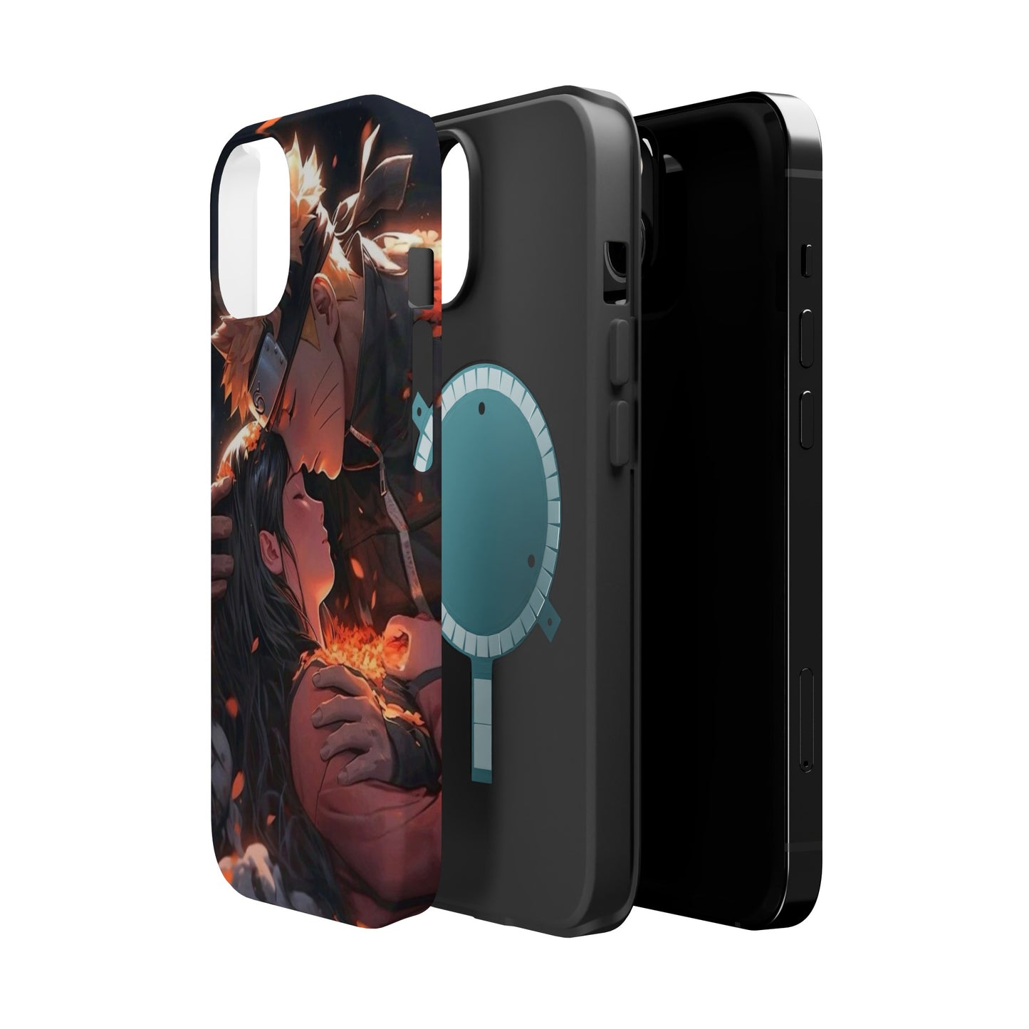 Naruto x Hinata MagSafe Heavy Duty Phone Case | Anime Magnetic Tough Cover – #104