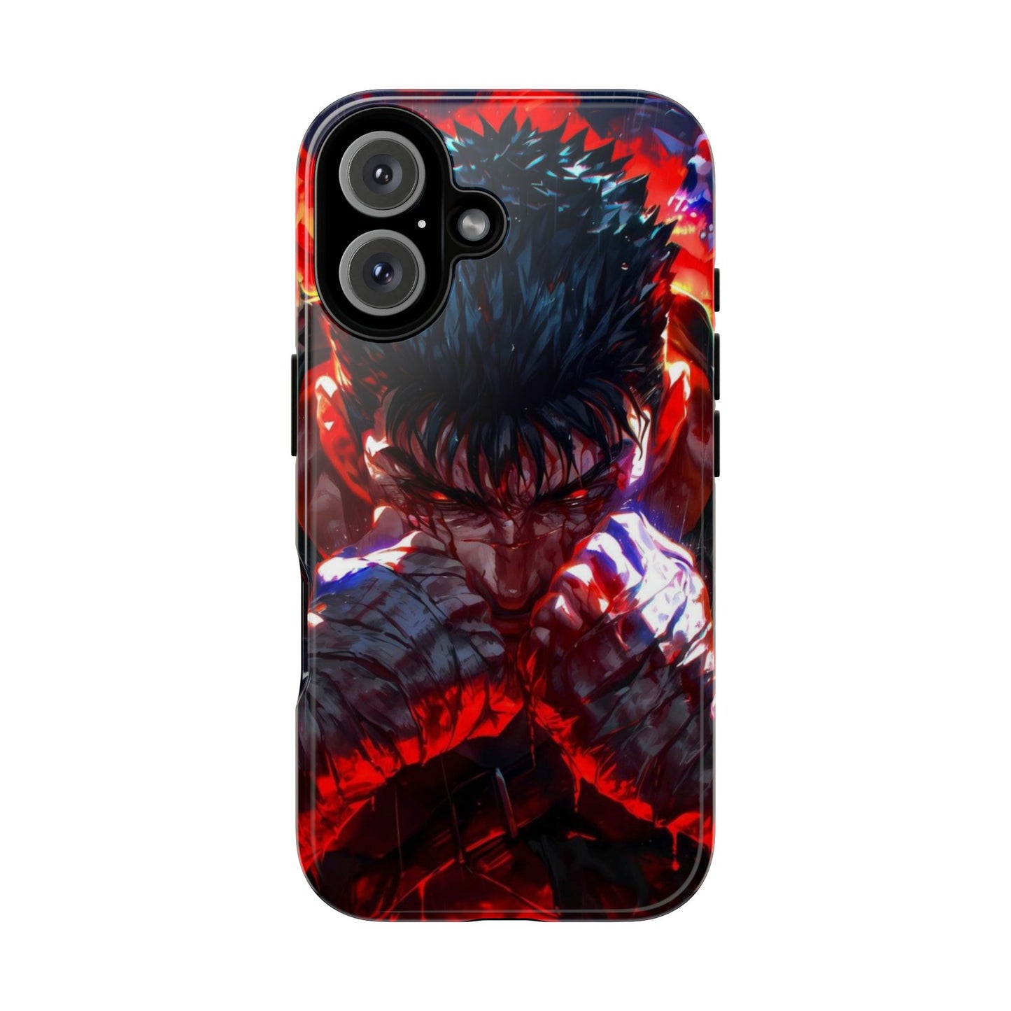 Berserk Guts Heavy Duty Phone Case | Anime Shockproof Protective Cover – #104