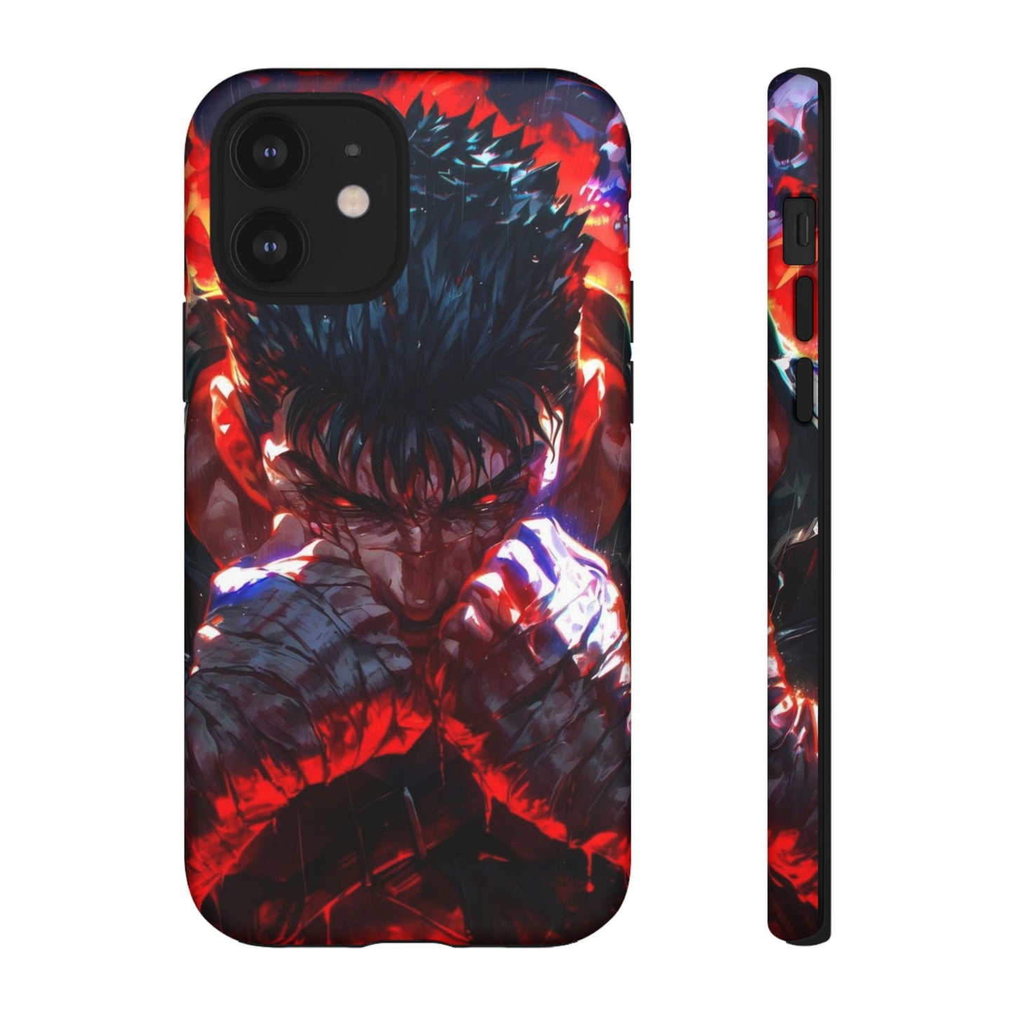 Berserk Guts Heavy Duty Phone Case | Anime Shockproof Protective Cover – #104
