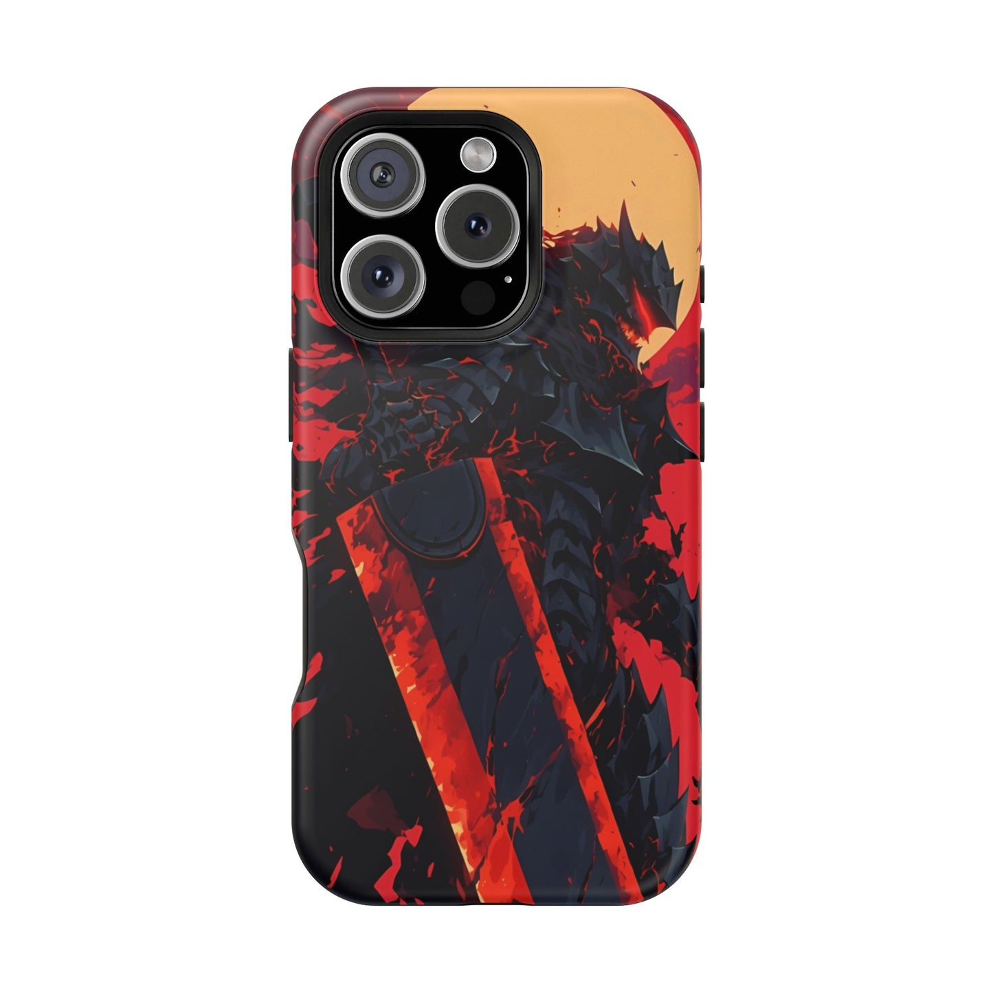 Berserk Guts MagSafe Heavy Duty Phone Case | Anime Magnetic Tough Cover – #104