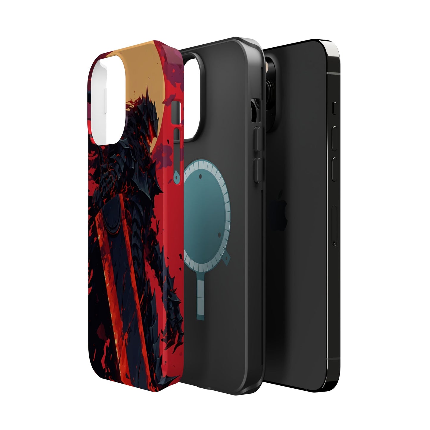 Berserk Guts MagSafe Heavy Duty Phone Case | Anime Magnetic Tough Cover – #104