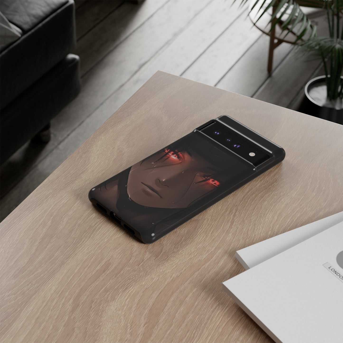 Itachi Uchiha Heavy Duty Phone Case | Anime Shockproof Protective Cover – #104