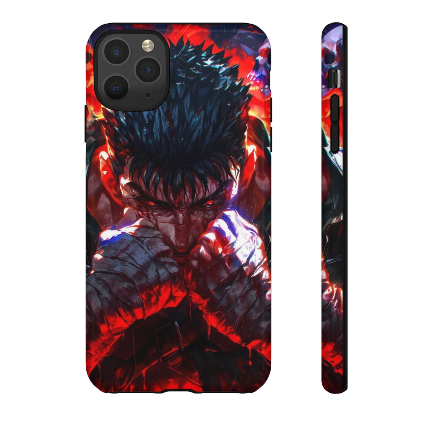 Berserk Guts Heavy Duty Phone Case | Anime Shockproof Protective Cover – #104