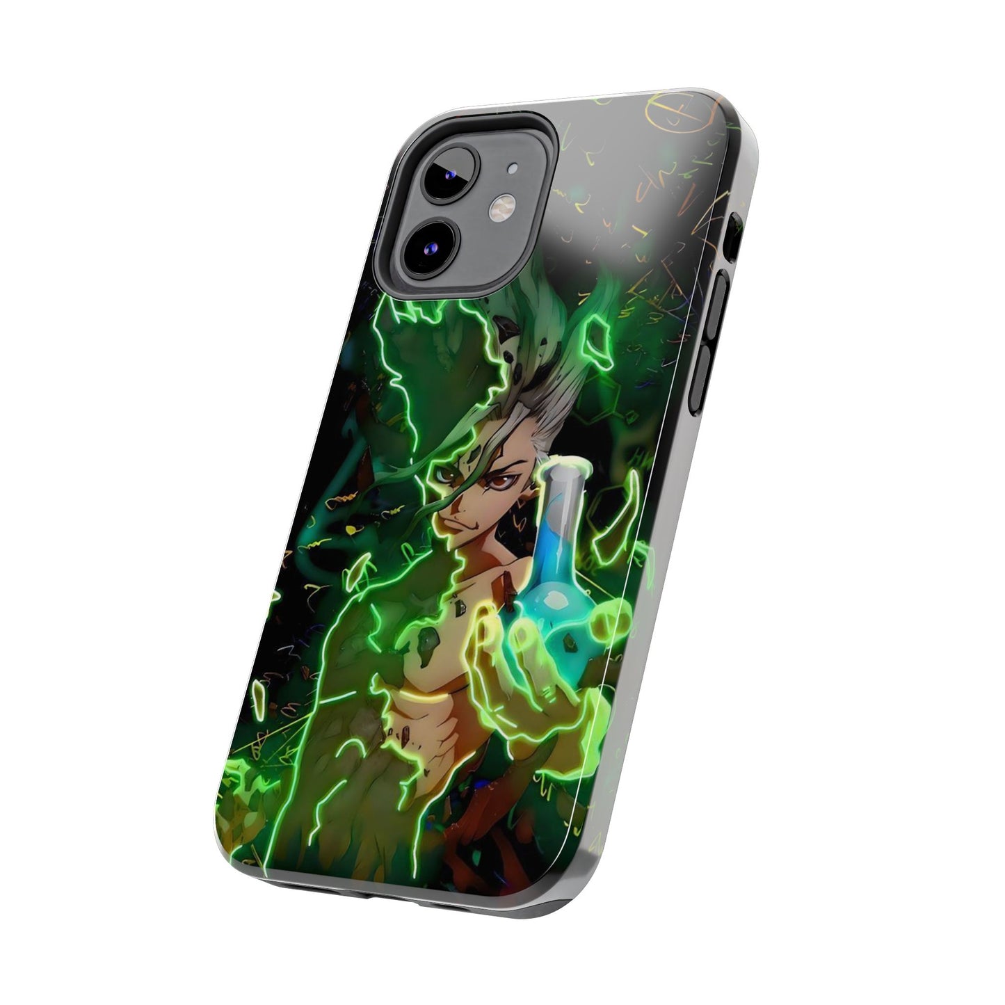 Dr. Stone Senku Tough Phone Case | Anime Heavy Duty Protective Cover – #104