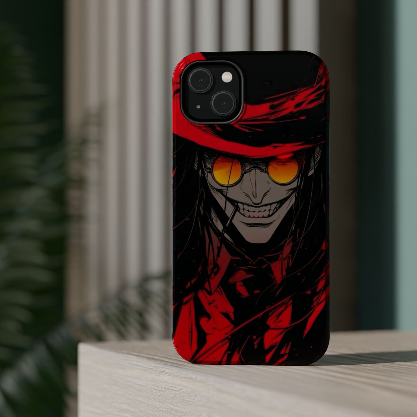 Hellsing Alucard MagSafe Magnetic Tough Phone Case | Anime Heavy Duty Cover – #104