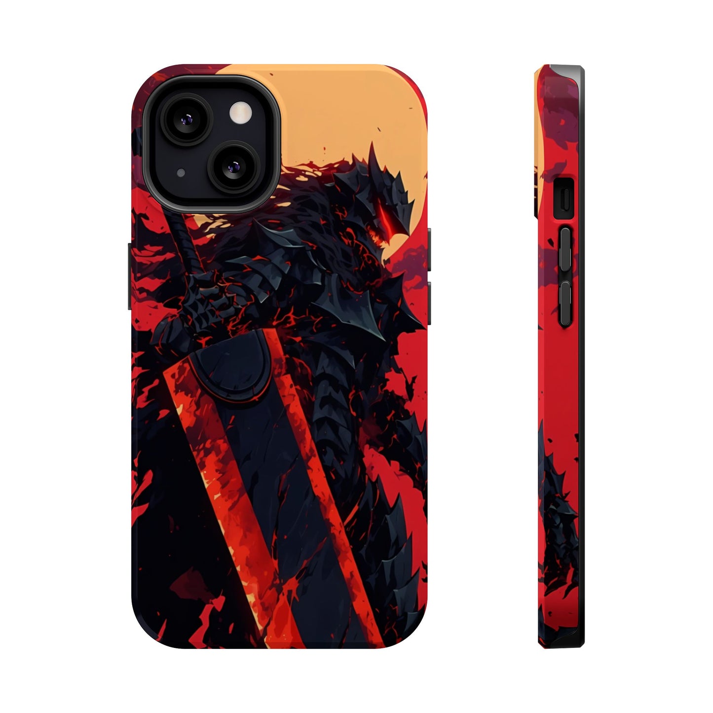 Berserk Guts MagSafe Heavy Duty Phone Case | Anime Magnetic Tough Cover – #104