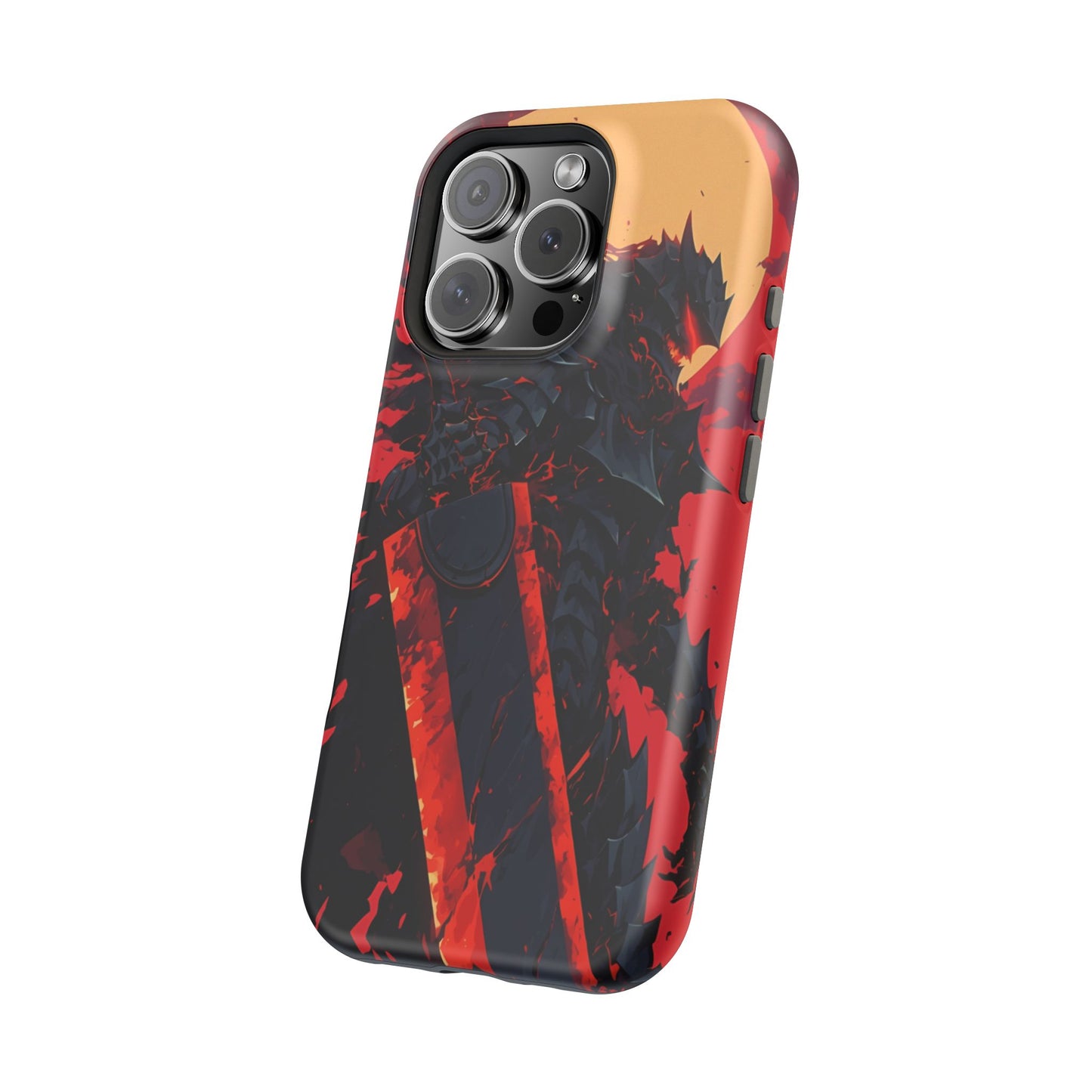Berserk Guts MagSafe Heavy Duty Phone Case | Anime Magnetic Tough Cover – #104