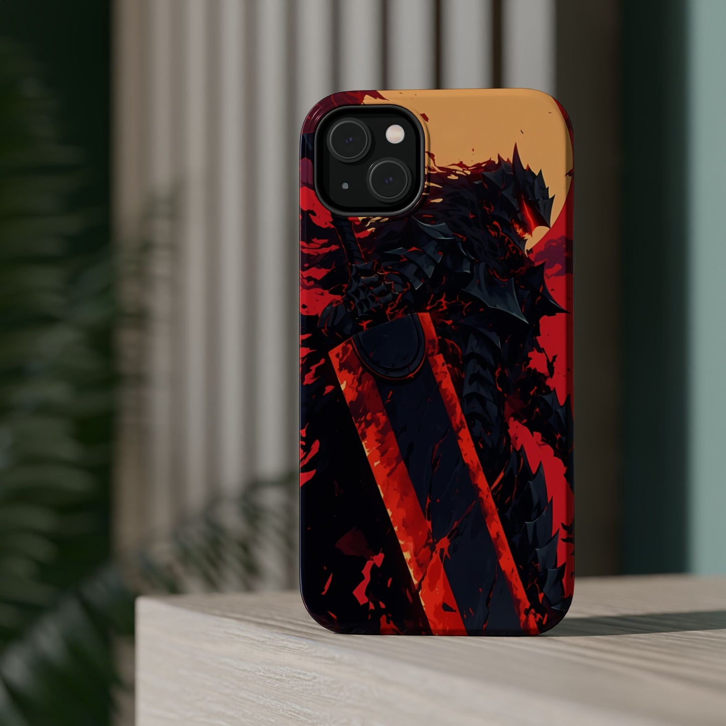 Berserk Guts MagSafe Heavy Duty Phone Case | Anime Magnetic Tough Cover – #104