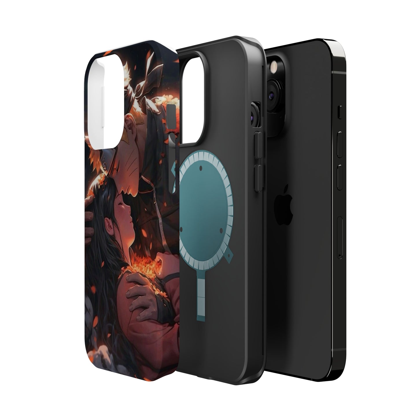 Naruto x Hinata MagSafe Heavy Duty Phone Case | Anime Magnetic Tough Cover – #104