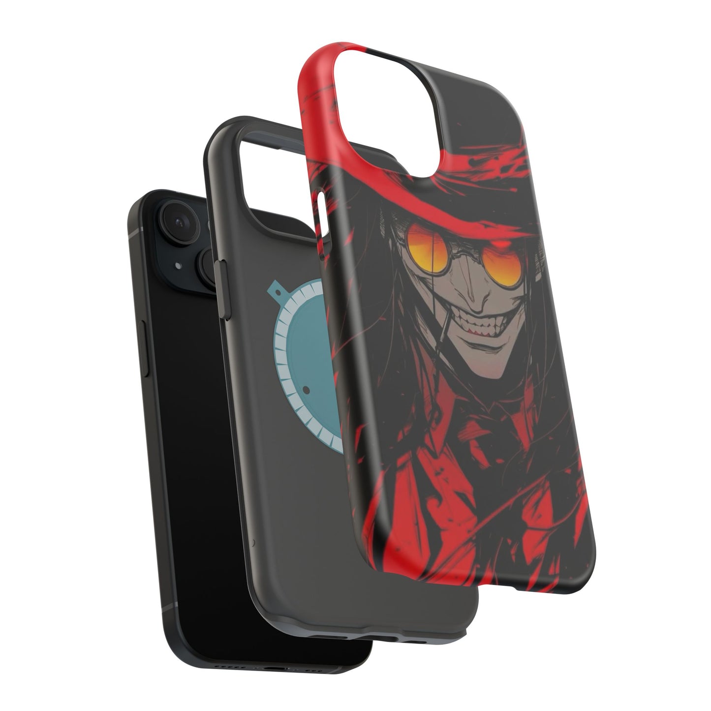 Hellsing Alucard MagSafe Magnetic Tough Phone Case | Anime Heavy Duty Cover – #104