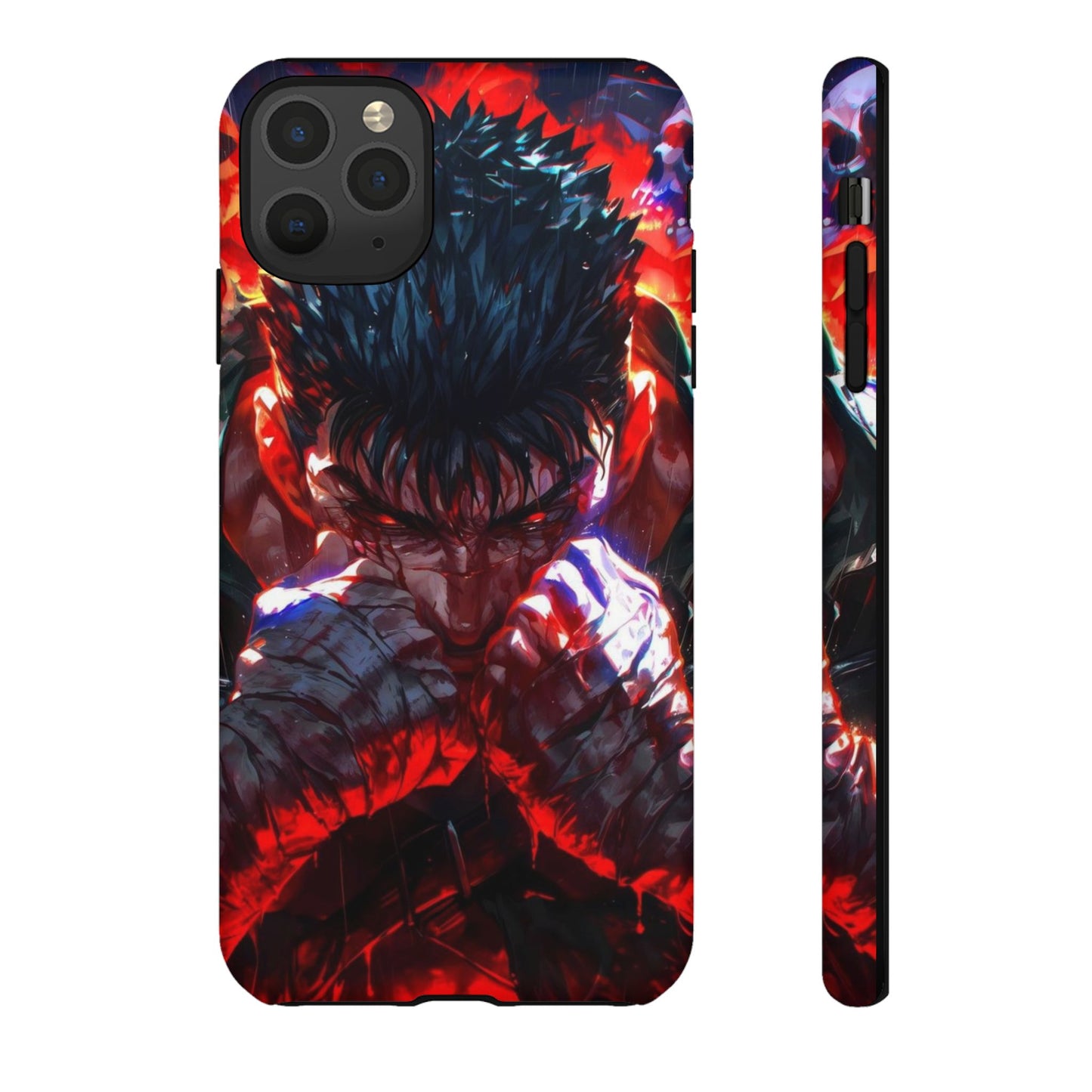 Berserk Guts Heavy Duty Phone Case | Anime Shockproof Protective Cover – #104
