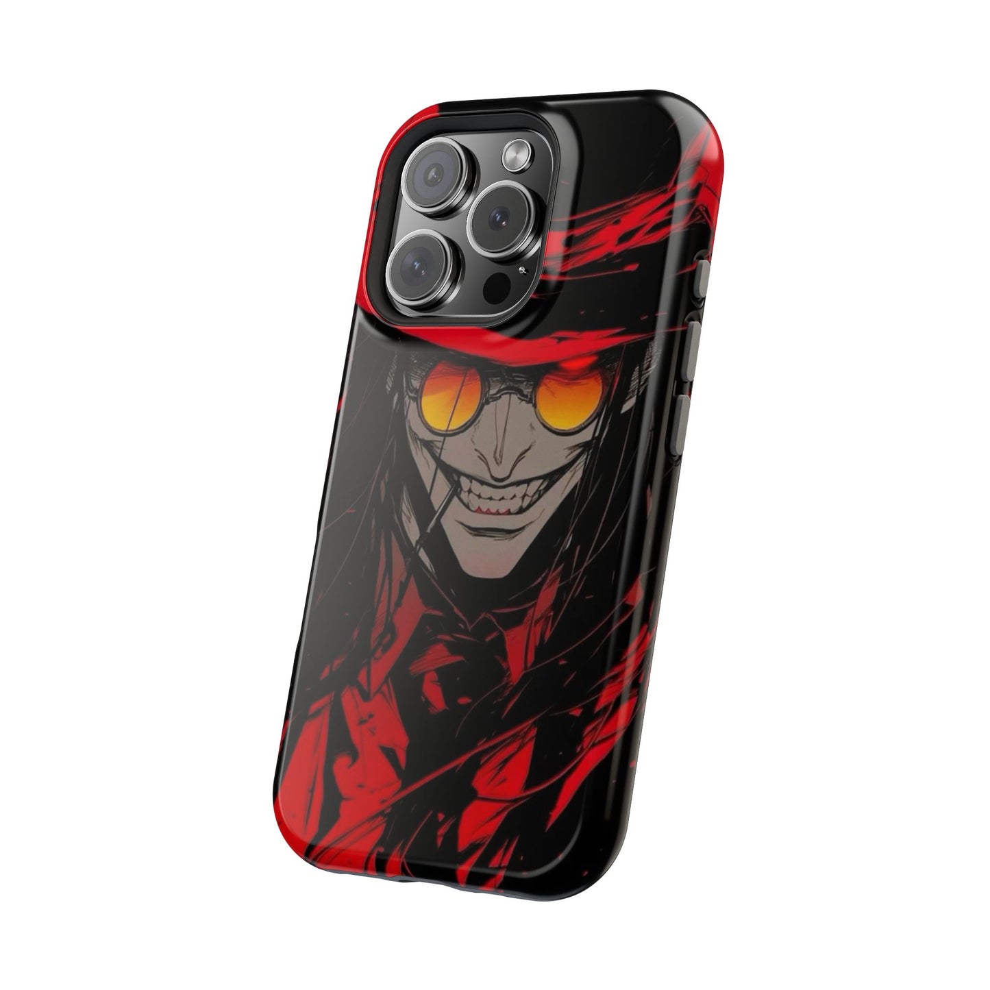 Hellsing Alucard MagSafe Magnetic Tough Phone Case | Anime Heavy Duty Cover – #104
