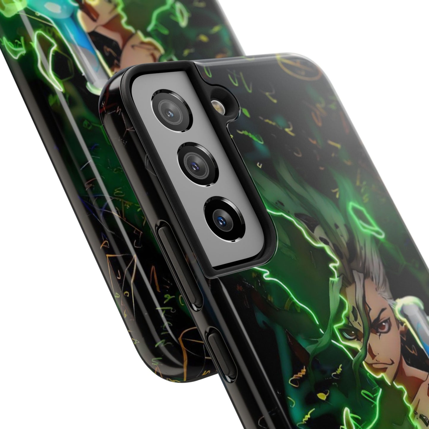 Dr. Stone Senku Tough Phone Case | Anime Heavy Duty Protective Cover – #104