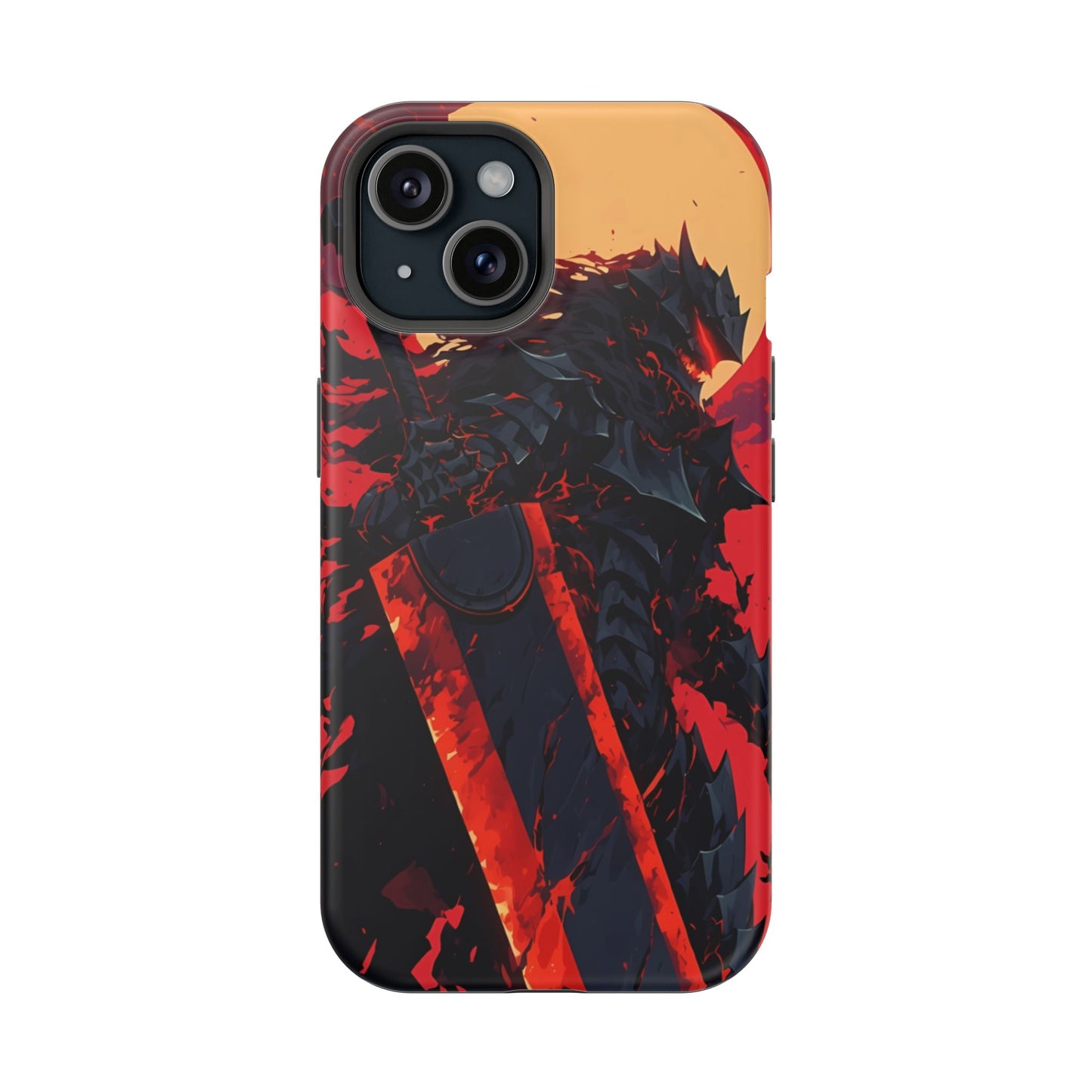 Berserk Guts MagSafe Heavy Duty Phone Case | Anime Magnetic Tough Cover – #104