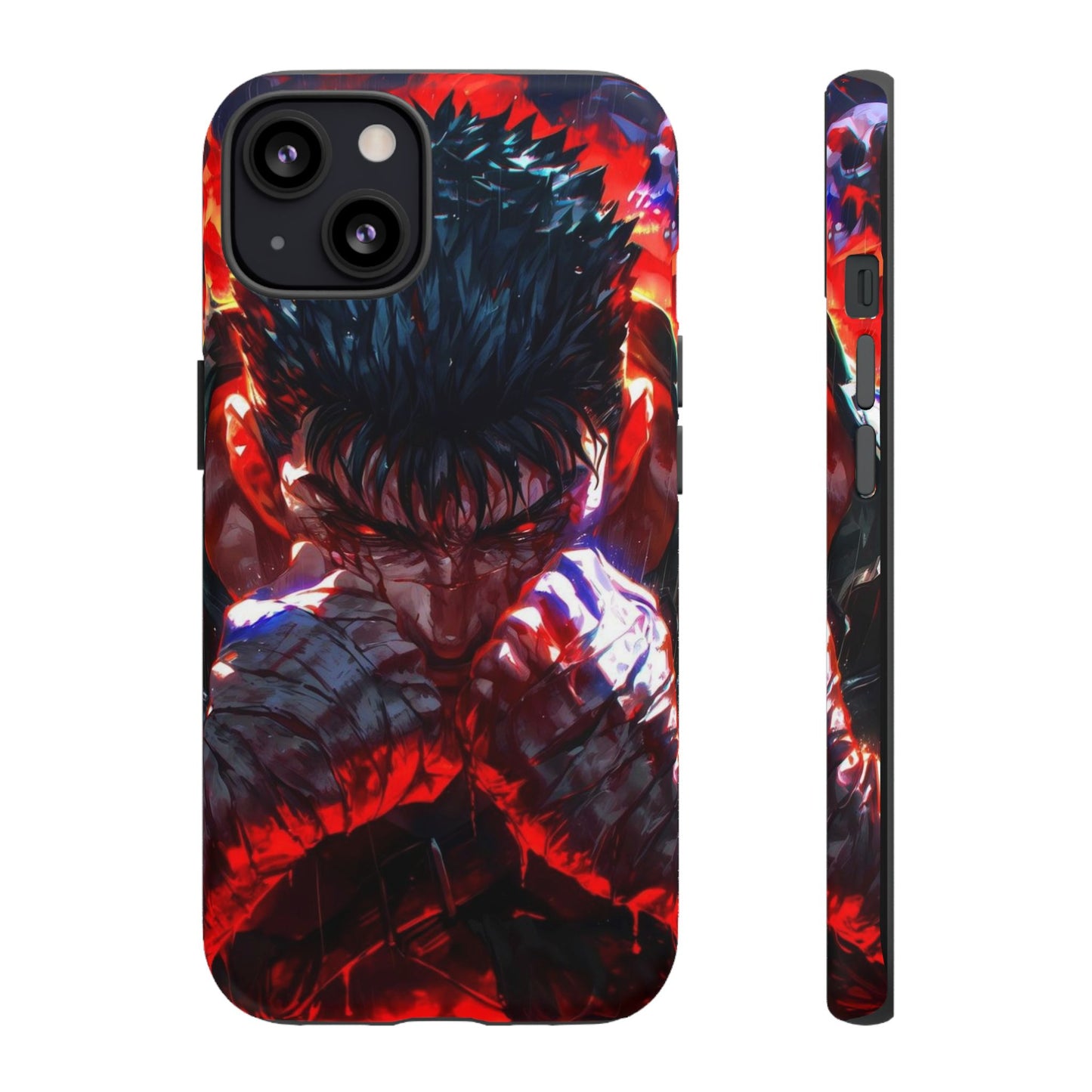 Berserk Guts Heavy Duty Phone Case | Anime Shockproof Protective Cover – #104