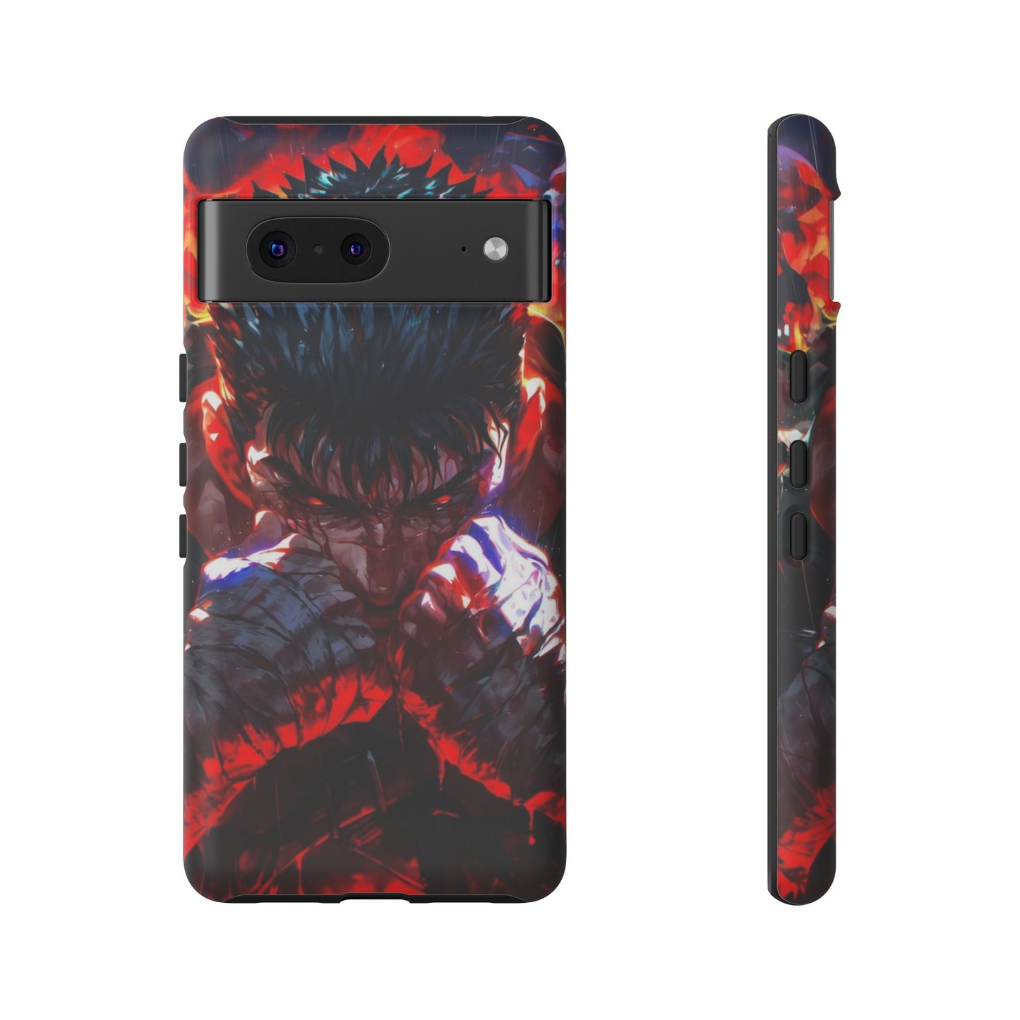 Berserk Guts Heavy Duty Phone Case | Anime Shockproof Protective Cover – #104