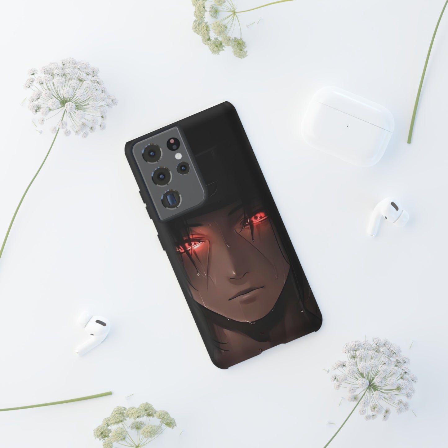 Itachi Uchiha Heavy Duty Phone Case | Anime Shockproof Protective Cover – #104