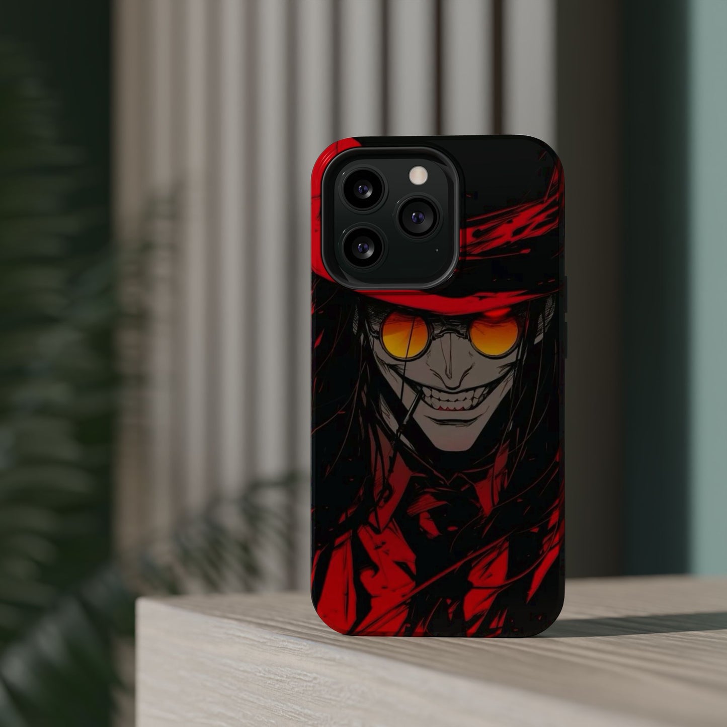 Hellsing Alucard MagSafe Magnetic Tough Phone Case | Anime Heavy Duty Cover – #104