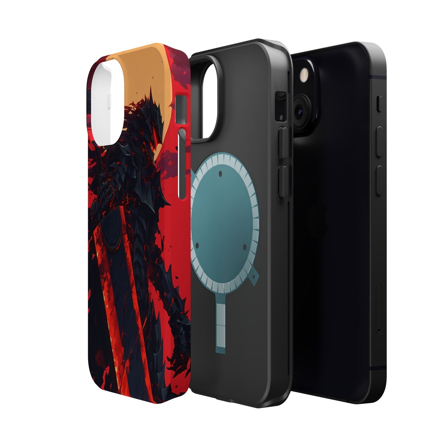 Berserk Guts MagSafe Heavy Duty Phone Case | Anime Magnetic Tough Cover – #104
