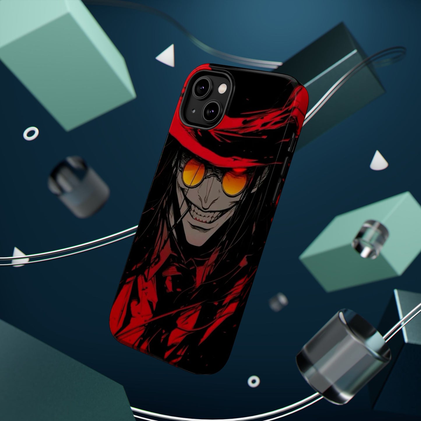 Hellsing Alucard MagSafe Magnetic Tough Phone Case | Anime Heavy Duty Cover – #104