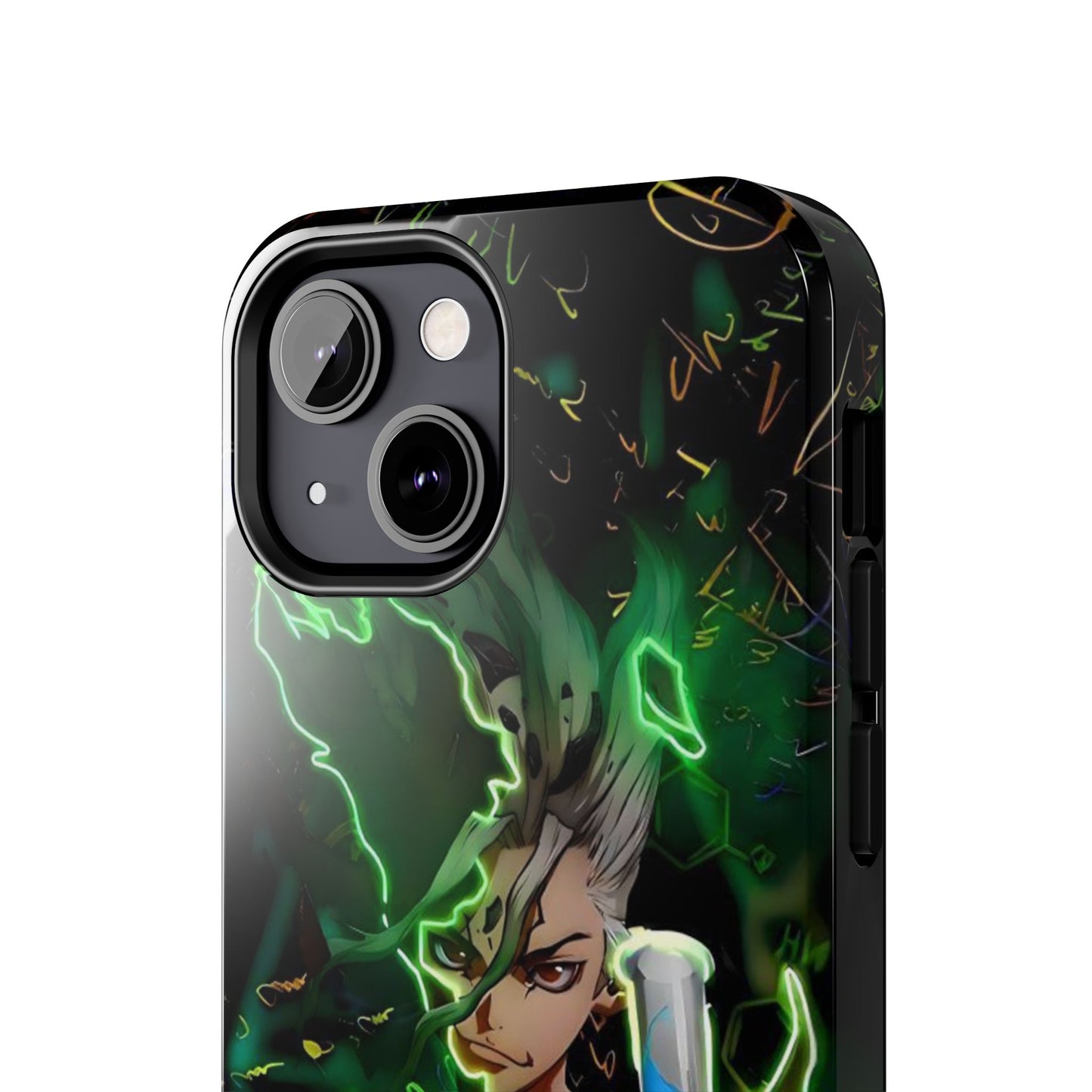 Dr. Stone Senku Tough Phone Case | Anime Heavy Duty Protective Cover – #104