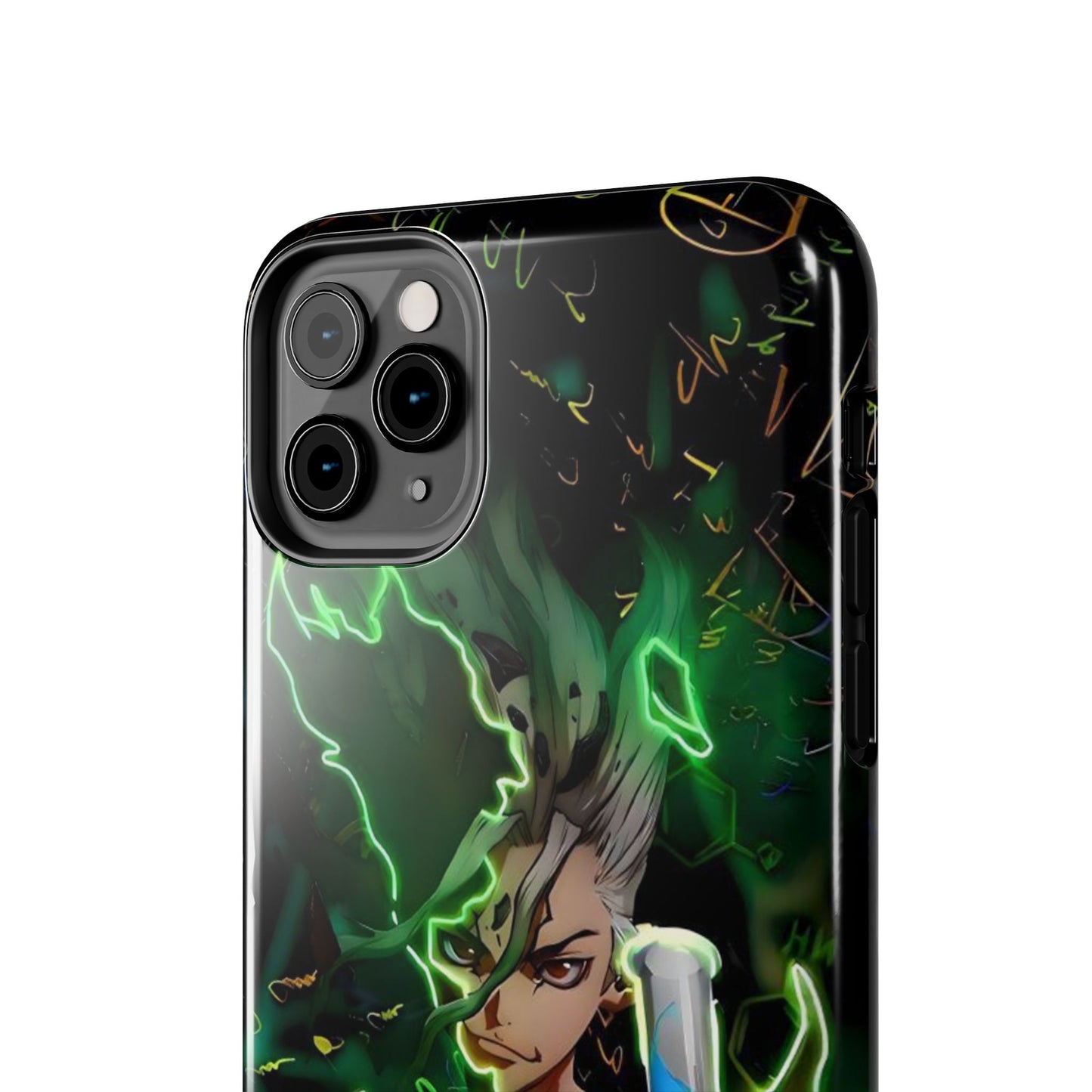 Dr. Stone Senku Tough Phone Case | Anime Heavy Duty Protective Cover – #104