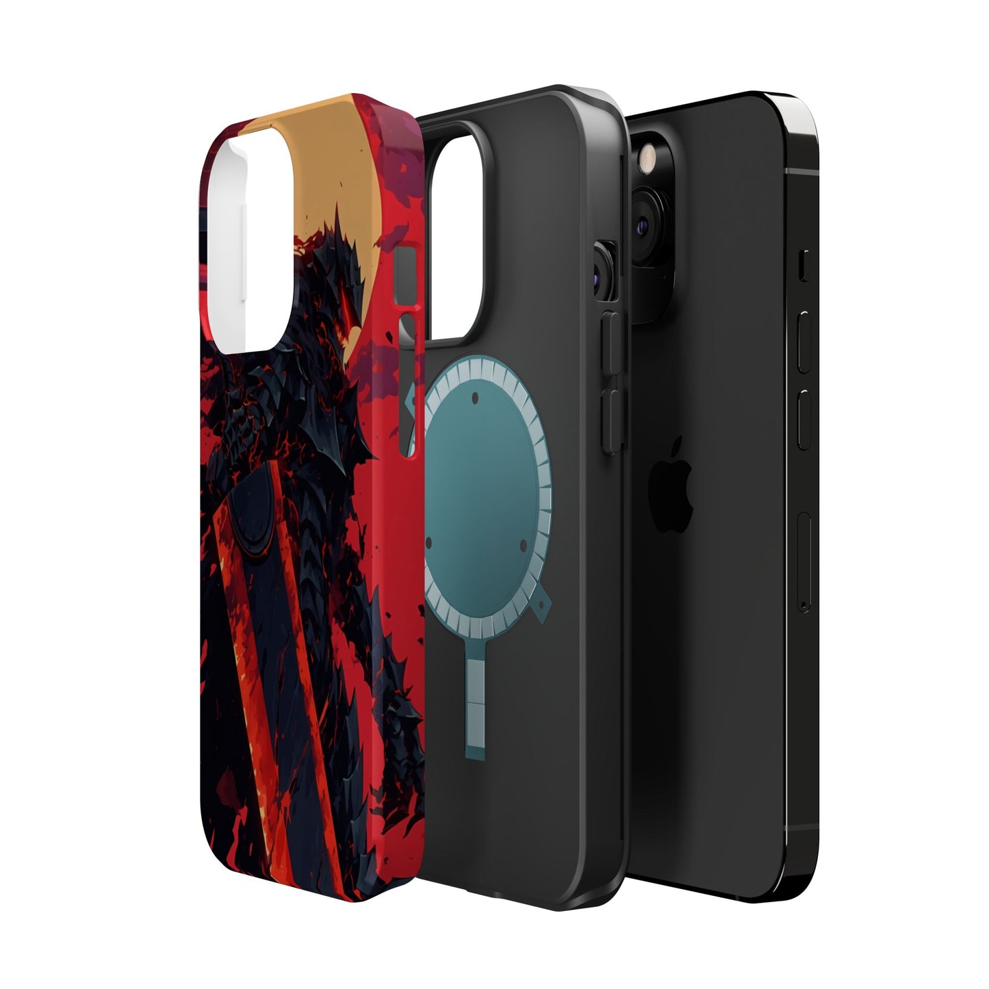 Berserk Guts MagSafe Heavy Duty Phone Case | Anime Magnetic Tough Cover – #104