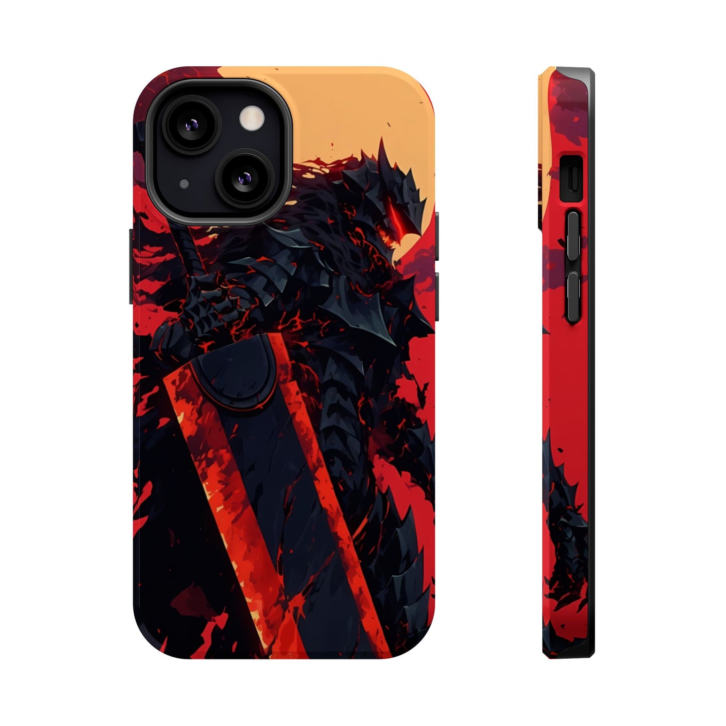 Berserk Guts MagSafe Heavy Duty Phone Case | Anime Magnetic Tough Cover – #104