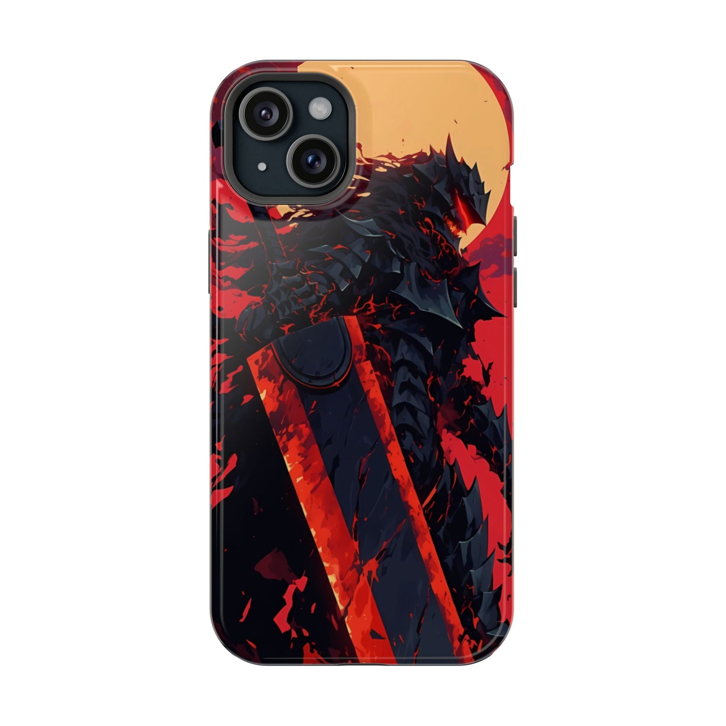 Berserk Guts MagSafe Heavy Duty Phone Case | Anime Magnetic Tough Cover – #104