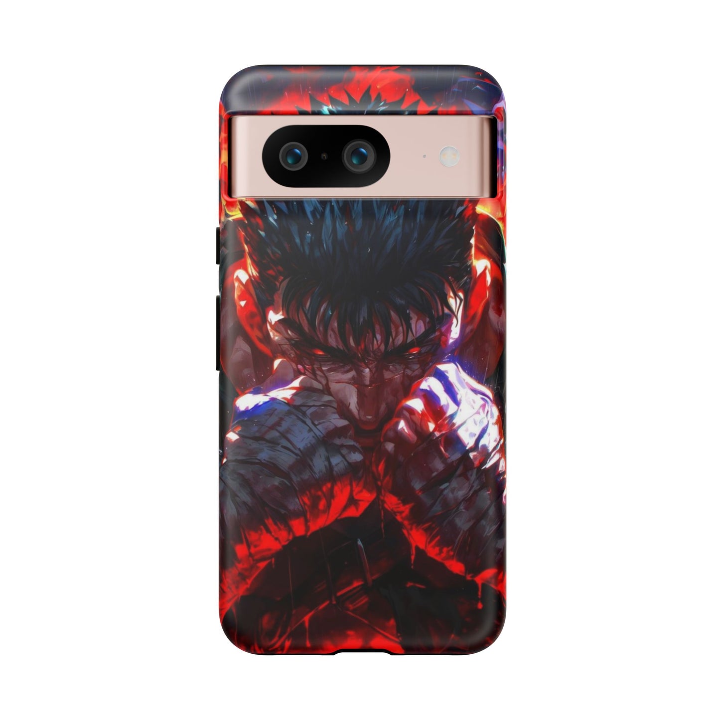 Berserk Guts Heavy Duty Phone Case | Anime Shockproof Protective Cover – #104