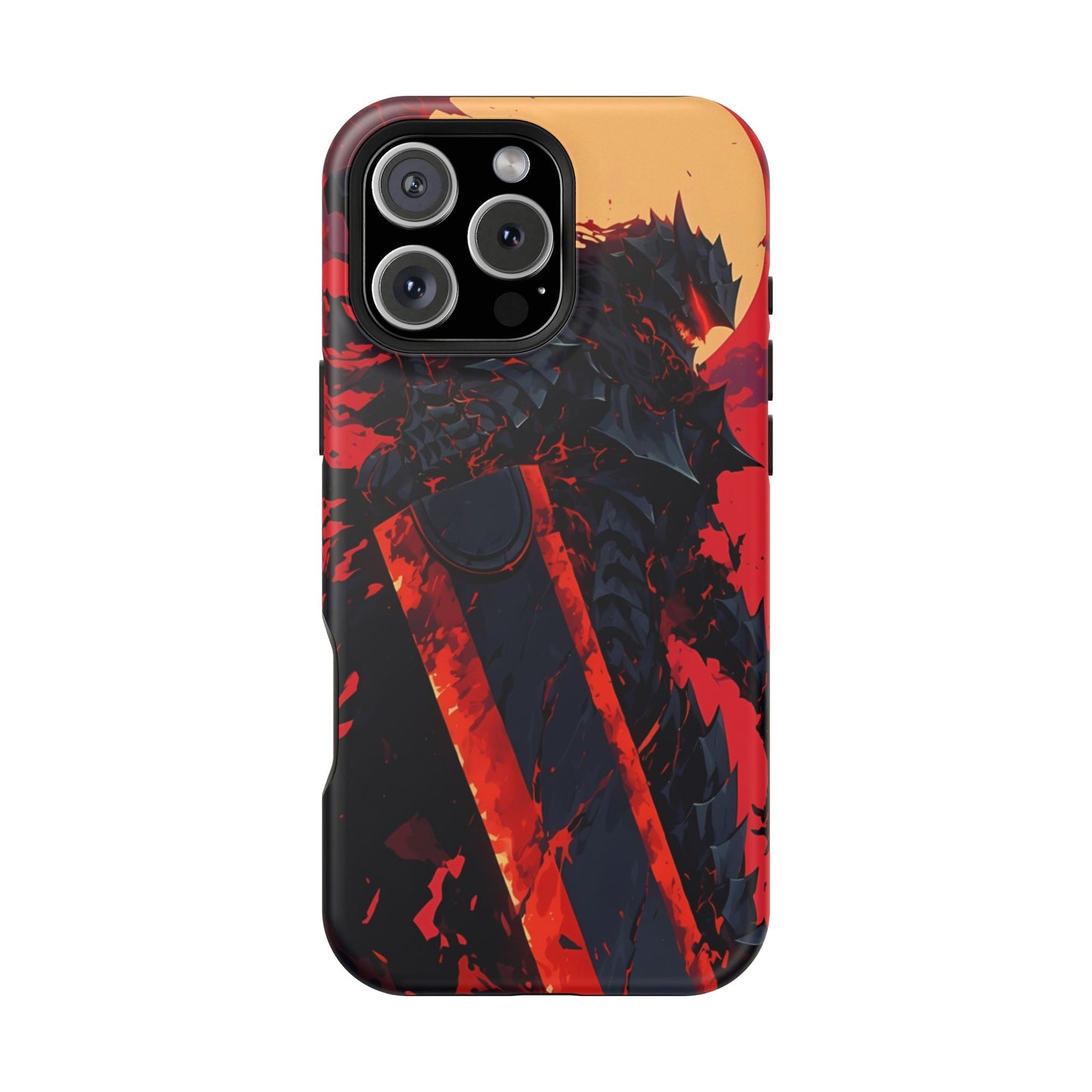 Berserk Guts MagSafe Heavy Duty Phone Case | Anime Magnetic Tough Cover – #104