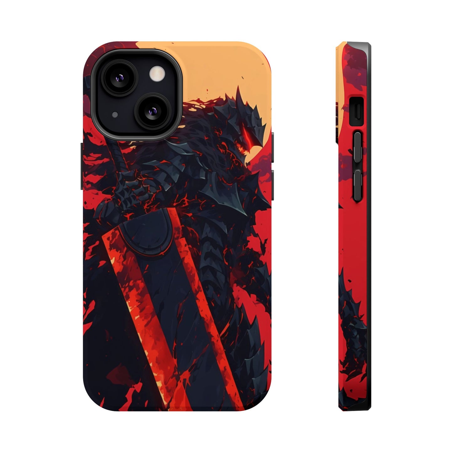 Berserk Guts MagSafe Heavy Duty Phone Case | Anime Magnetic Tough Cover – #104