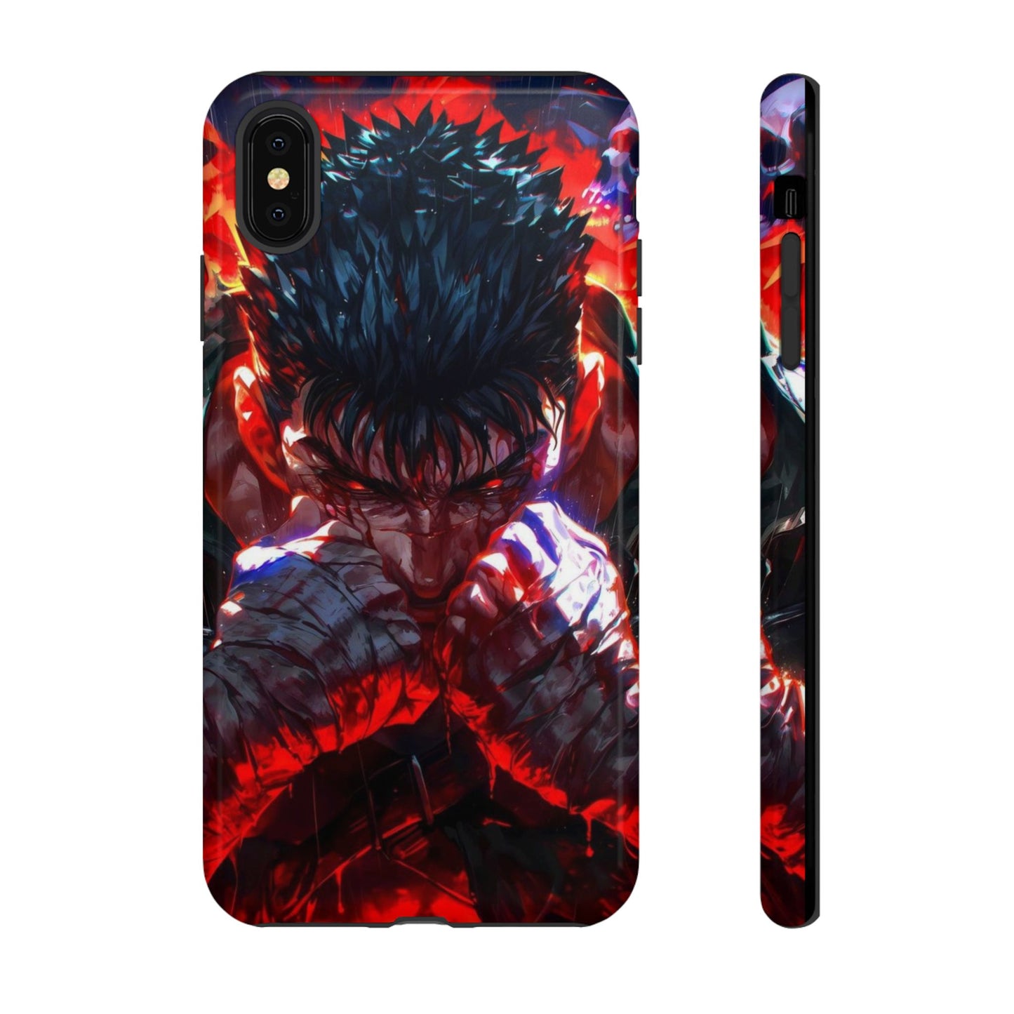 Berserk Guts Heavy Duty Phone Case | Anime Shockproof Protective Cover – #104