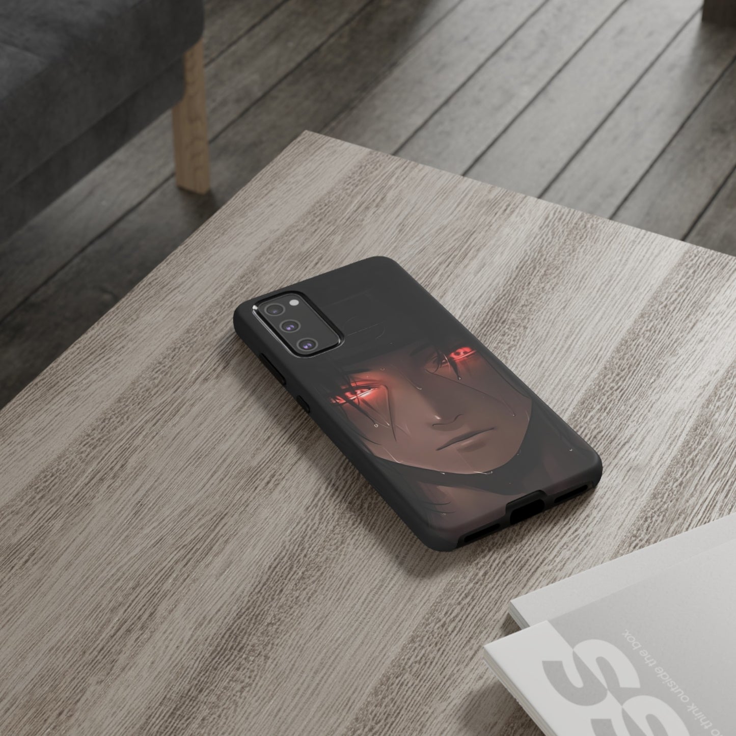 Itachi Uchiha Heavy Duty Phone Case | Anime Shockproof Protective Cover – #104