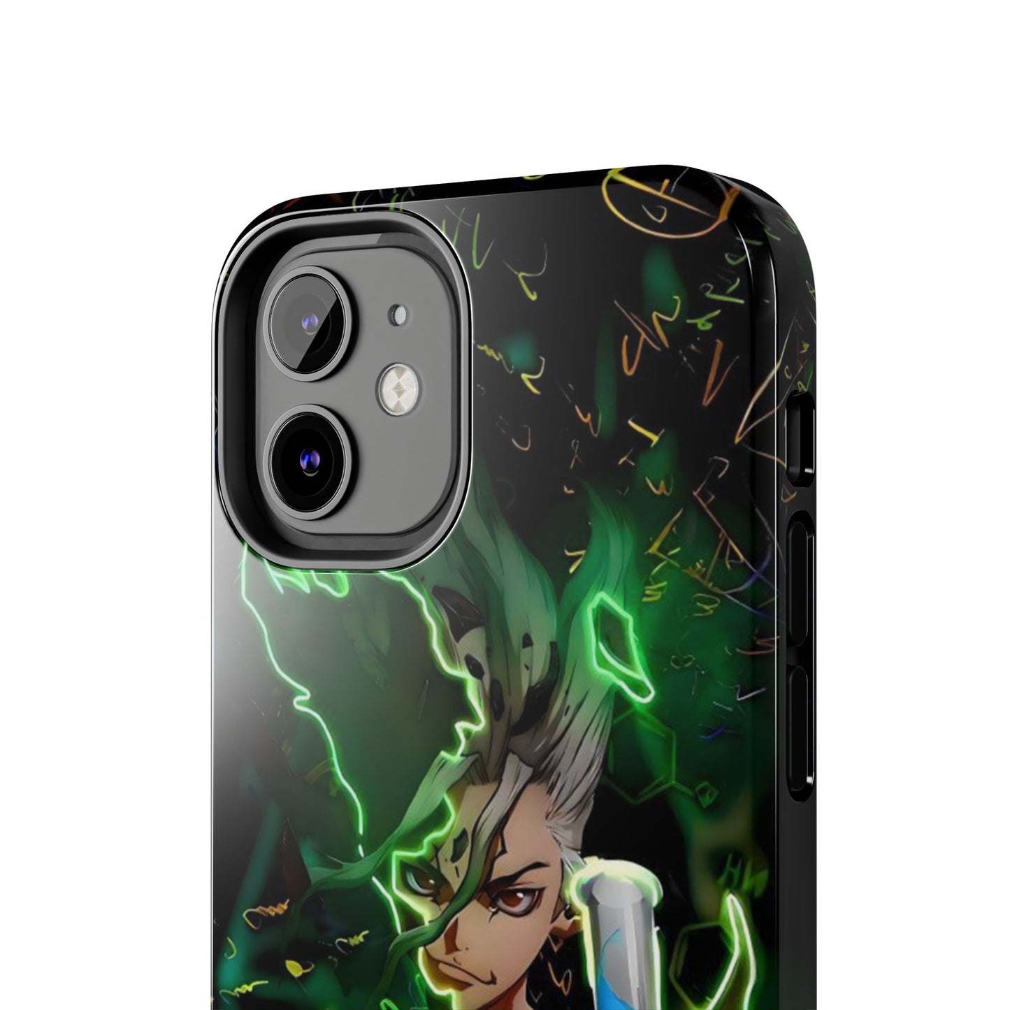 Dr. Stone Senku Tough Phone Case | Anime Heavy Duty Protective Cover – #104