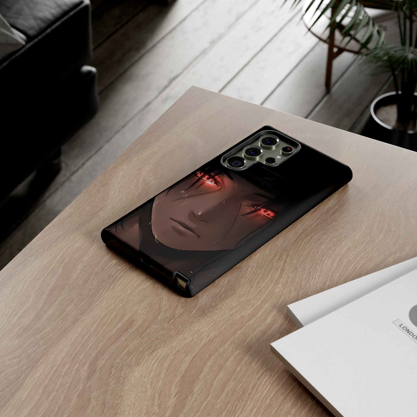 Itachi Uchiha Heavy Duty Phone Case | Anime Shockproof Protective Cover – #104