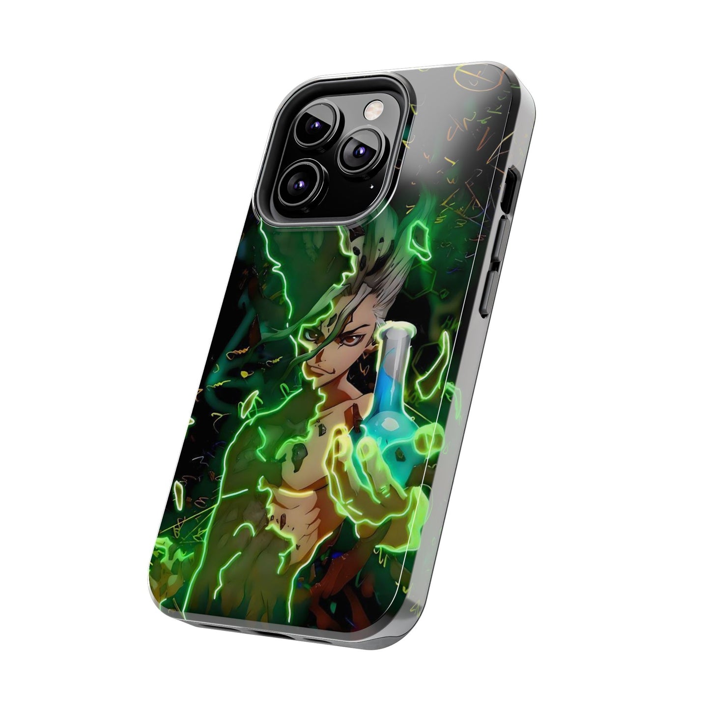 Dr. Stone Senku Tough Phone Case | Anime Heavy Duty Protective Cover – #104