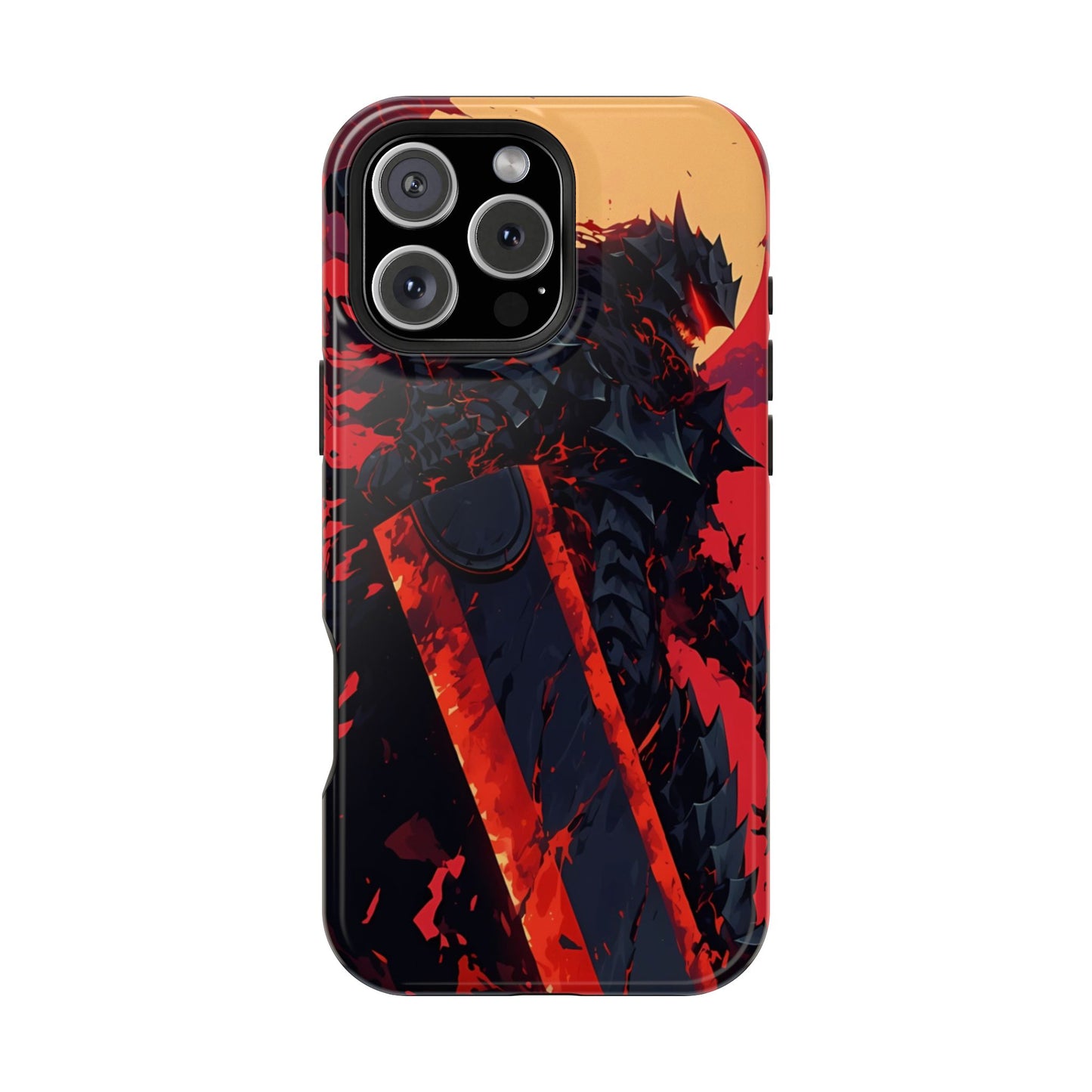 Berserk Guts MagSafe Heavy Duty Phone Case | Anime Magnetic Tough Cover – #104