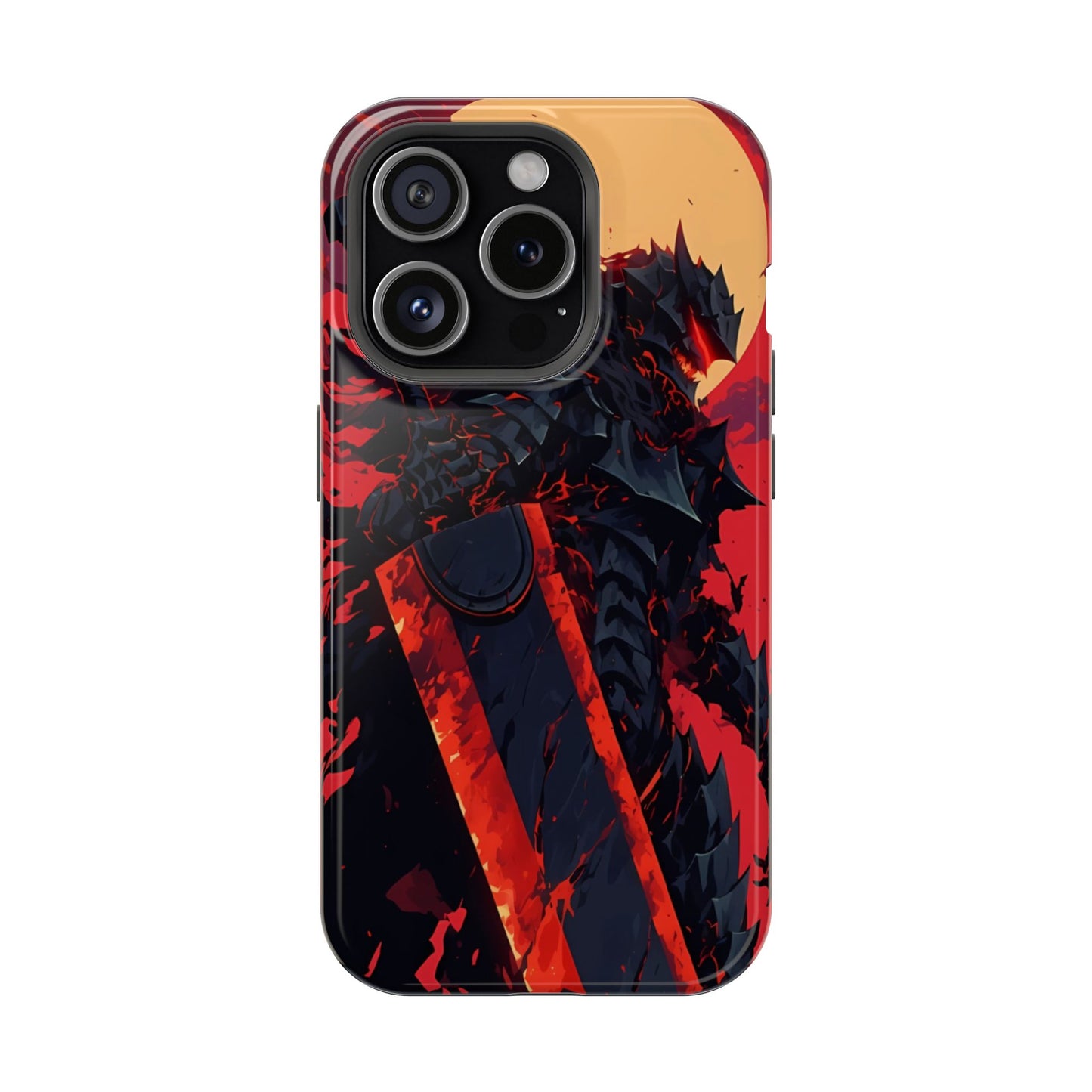 Berserk Guts MagSafe Heavy Duty Phone Case | Anime Magnetic Tough Cover – #104