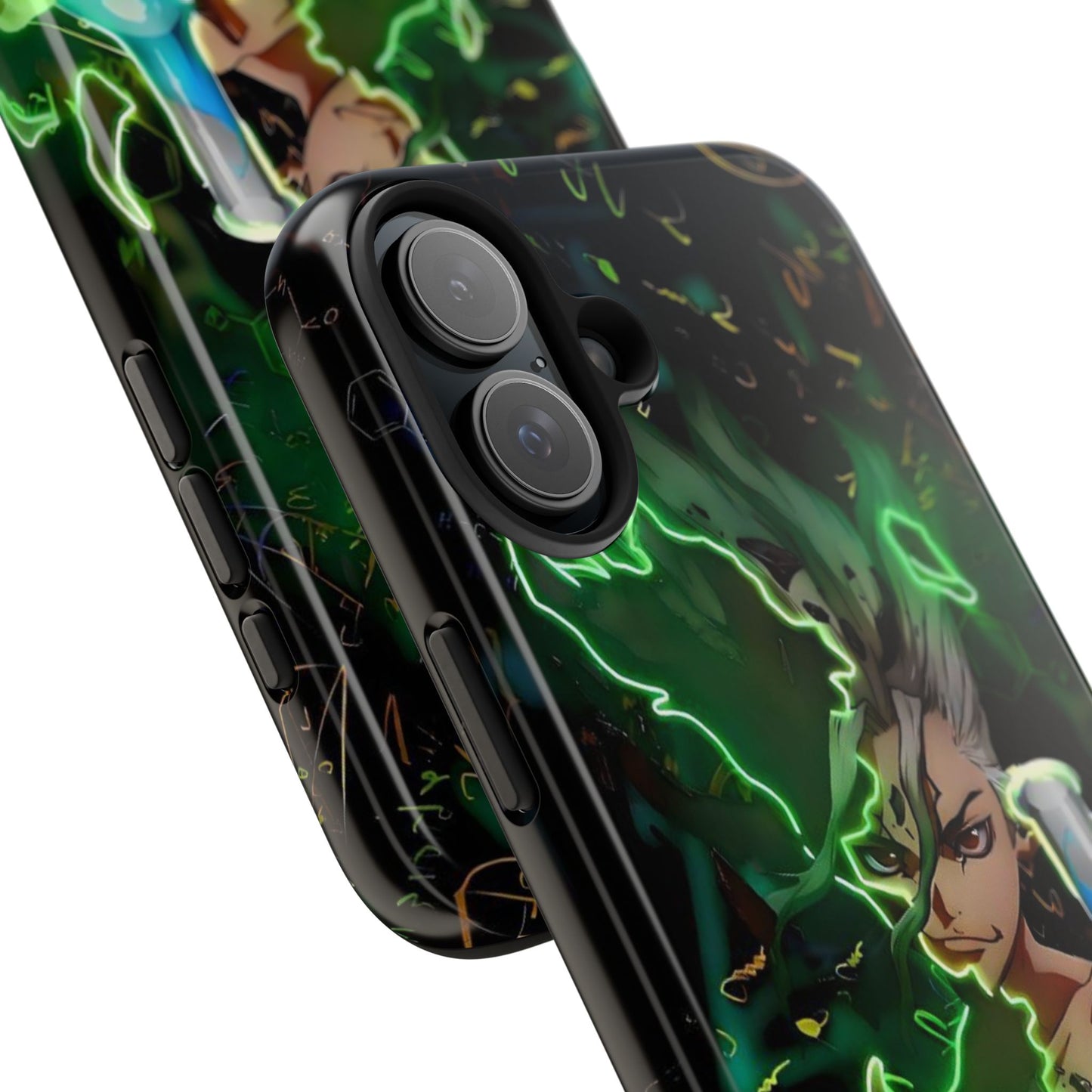 Dr. Stone Senku Tough Phone Case | Anime Heavy Duty Protective Cover – #104