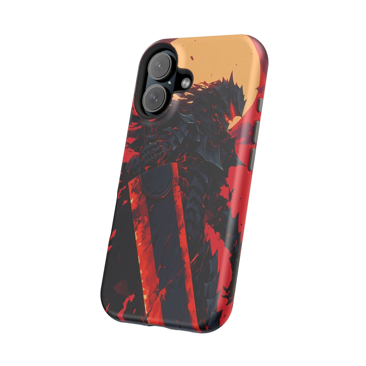 Berserk Guts MagSafe Heavy Duty Phone Case | Anime Magnetic Tough Cover – #104
