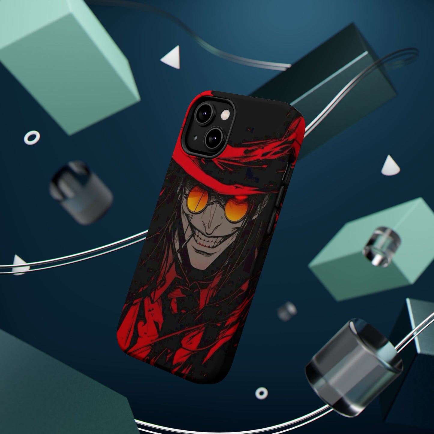 Hellsing Alucard MagSafe Magnetic Tough Phone Case | Anime Heavy Duty Cover – #104