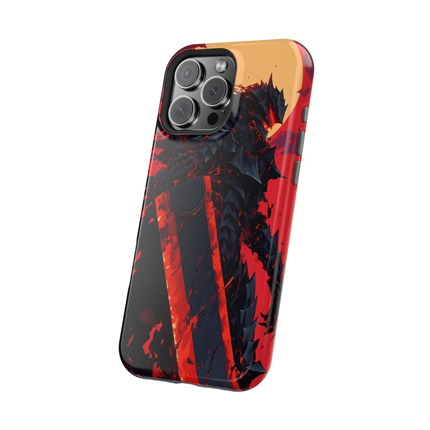 Berserk Guts MagSafe Heavy Duty Phone Case | Anime Magnetic Tough Cover – #104